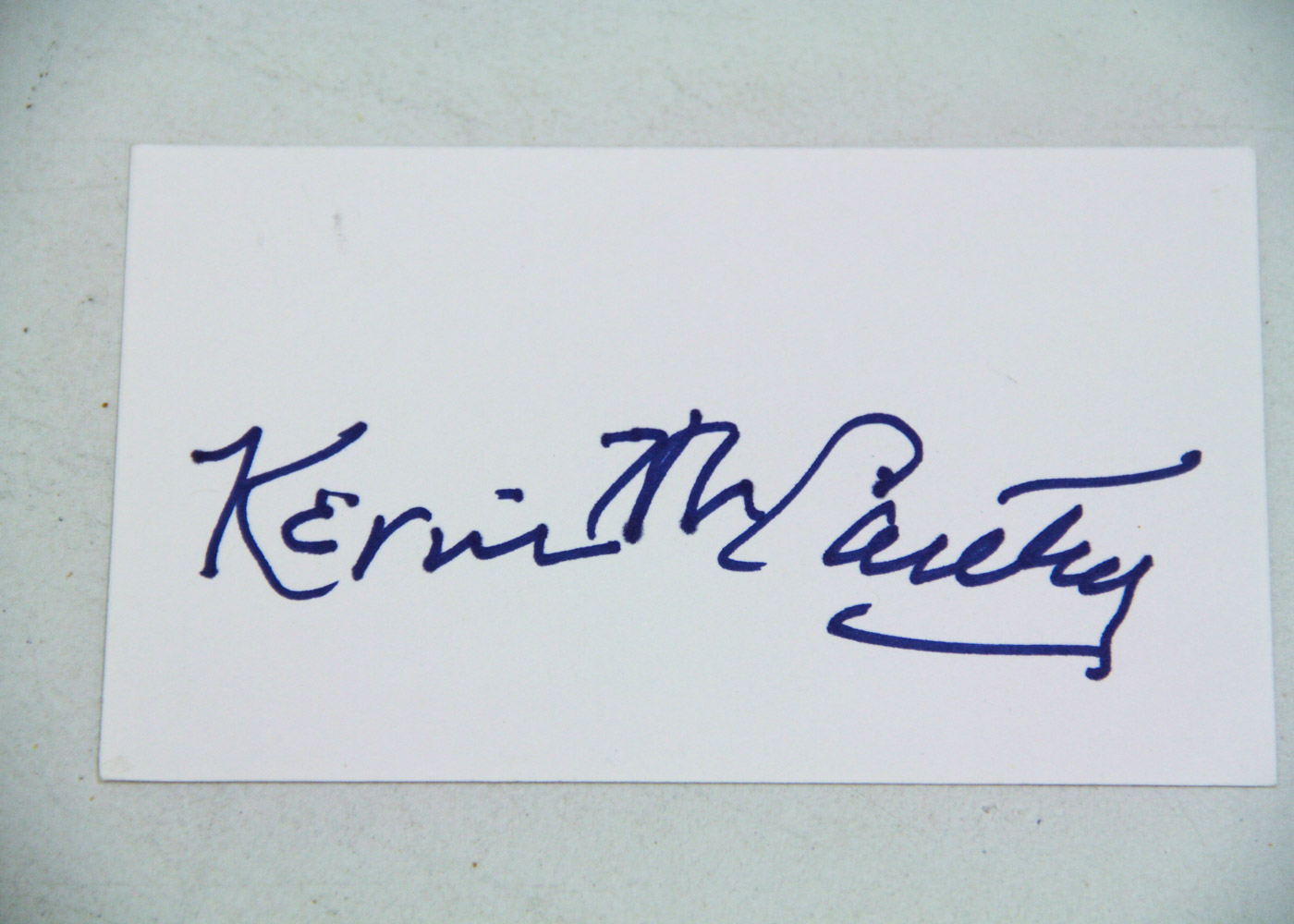 Kevin McCarthy Signed "Invasion of the Body Snatchers" Lobby Card