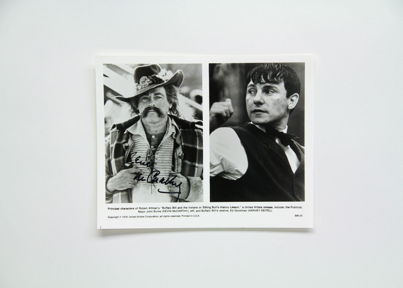 Autographed Movie Still and Photograph of Kevin McCarthy