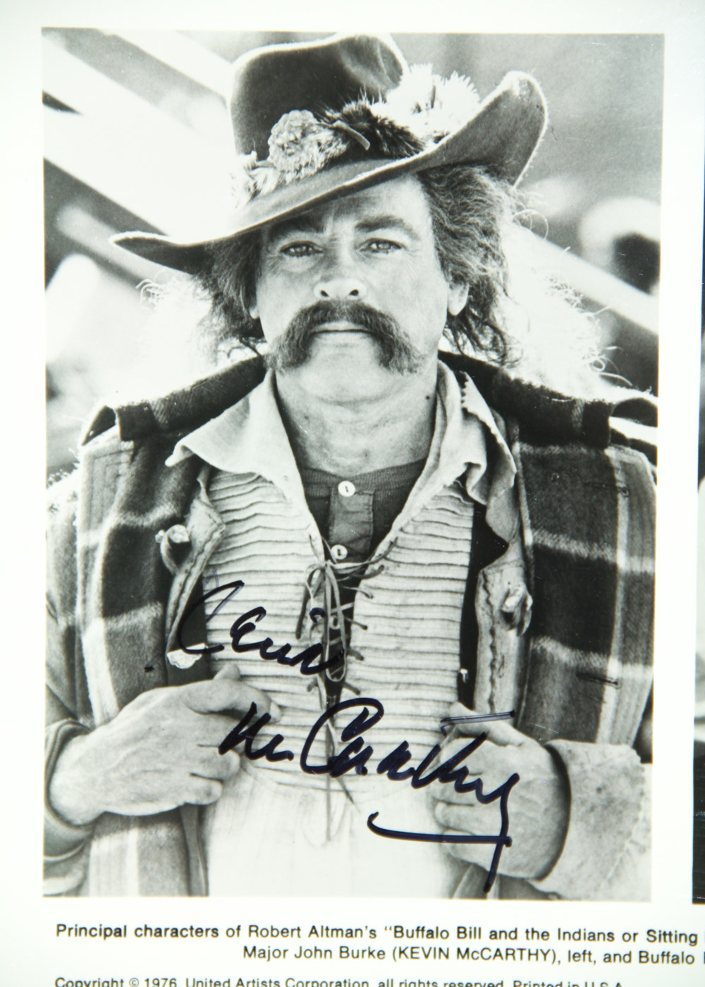 Autographed Movie Still and Photograph of Kevin McCarthy