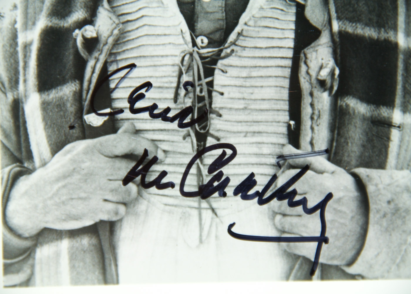 Autographed Movie Still and Photograph of Kevin McCarthy
