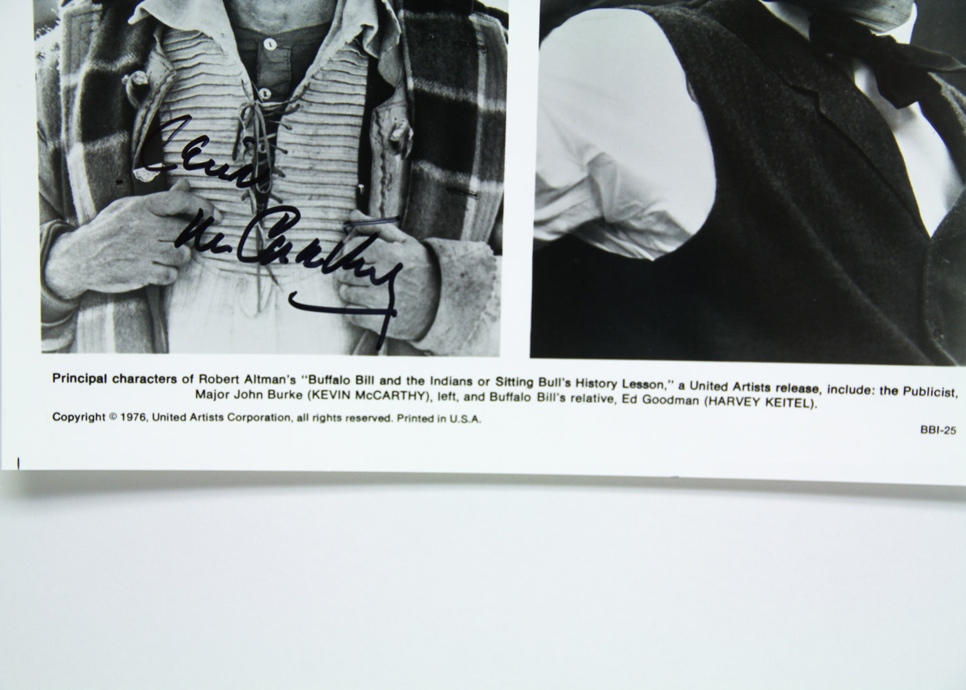 Autographed Movie Still and Photograph of Kevin McCarthy