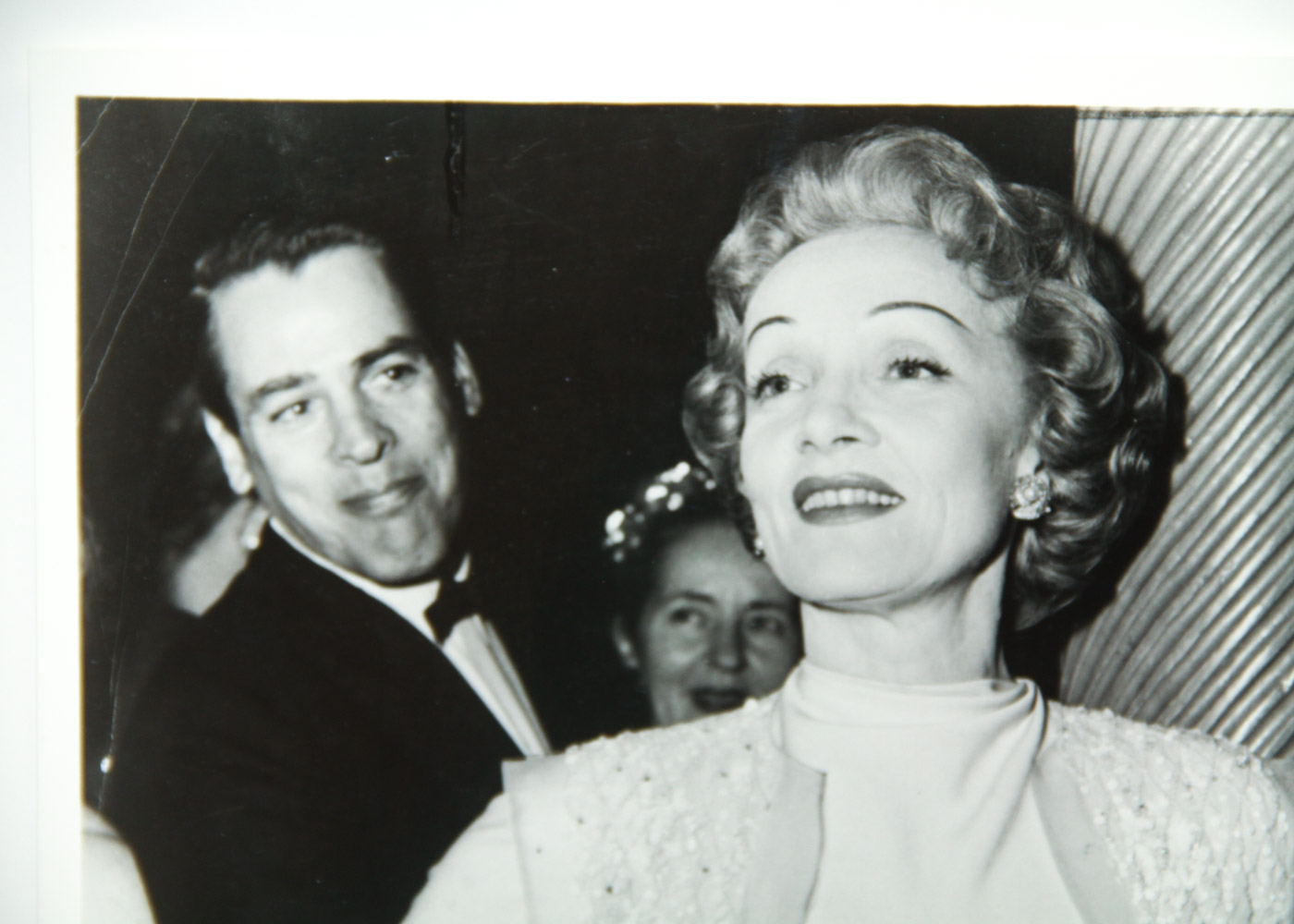 Kevin McCarthy Signed Photo with Marlene Dietrich