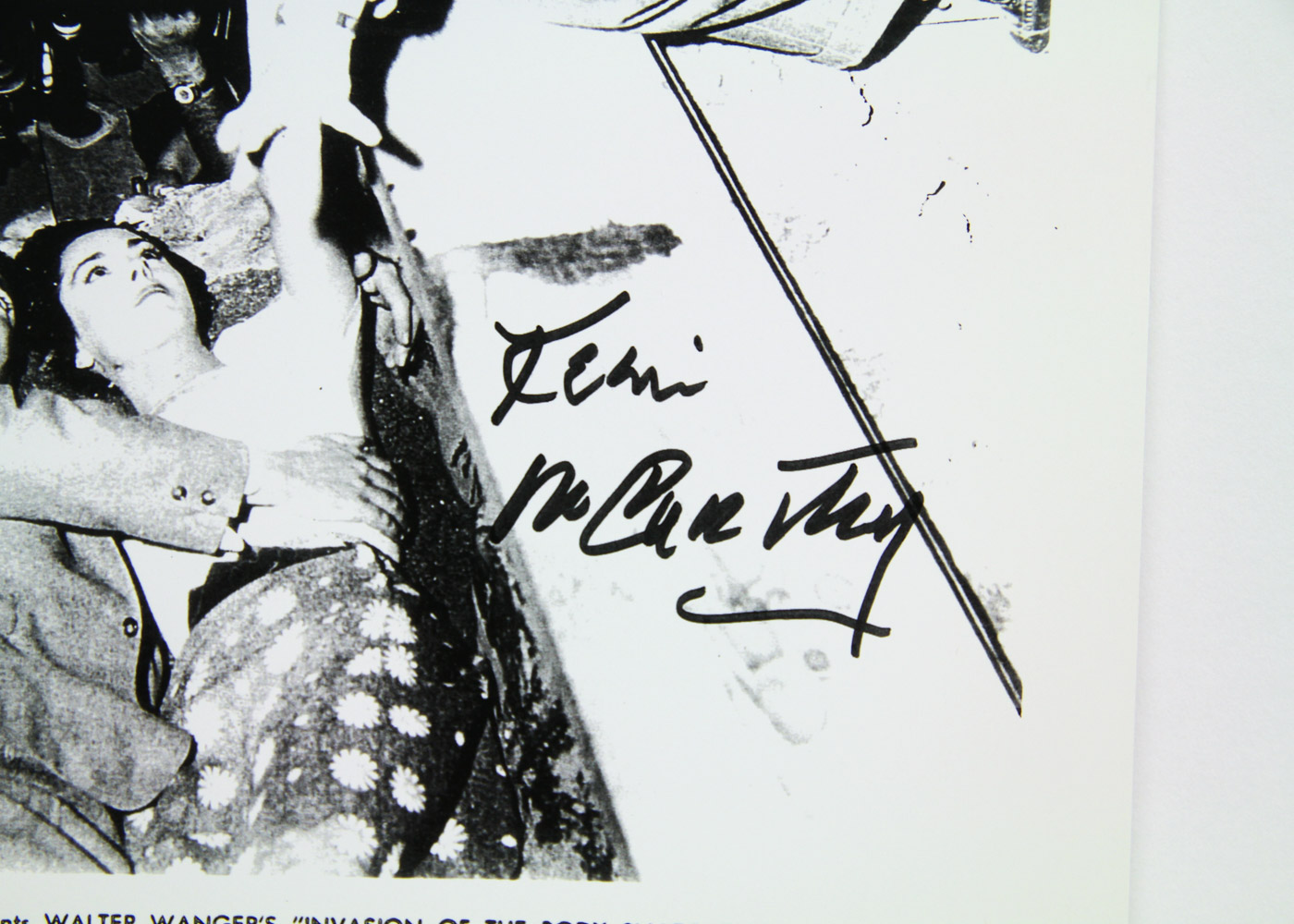 Kevin McCarthy Signed "Invasion of the Body Snatchers" Lobby Card