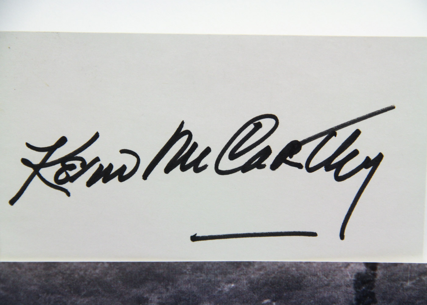 Kevin McCarthy Signed "Invasion of the Body Snatchers" Movie Still