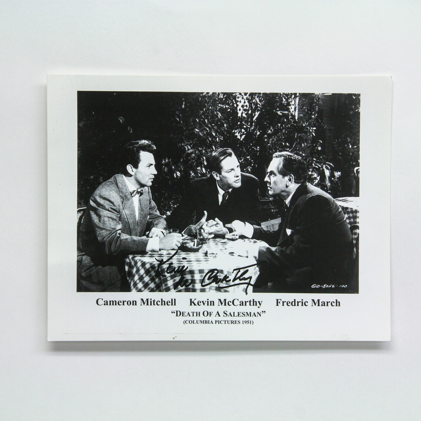 "Death of a Salesman" Production Still Signed by Kevin McCarthy