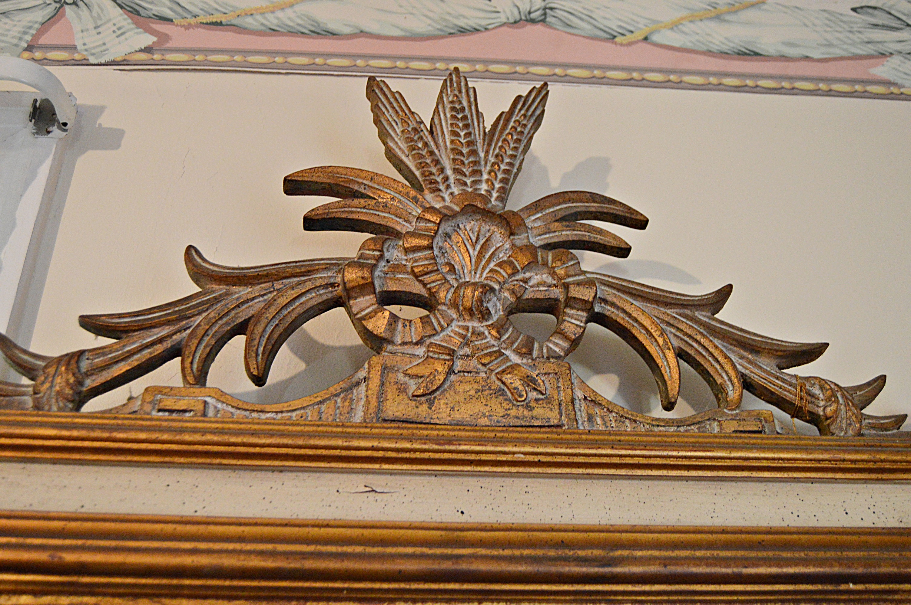 Vintage French Provincial Dresser and Mirror