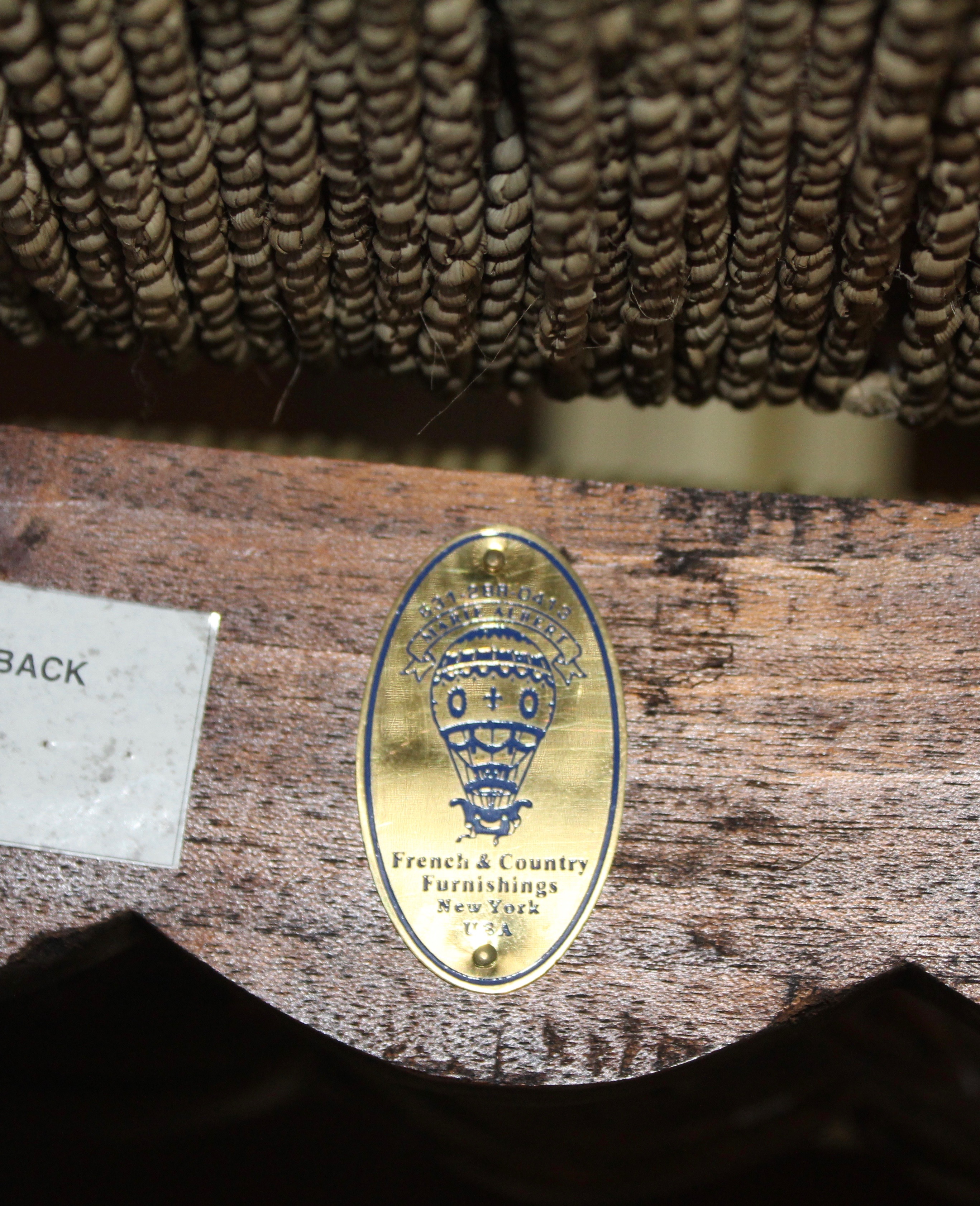 French Provincial-Style Counter-Height Stools by Marie Albert French Country