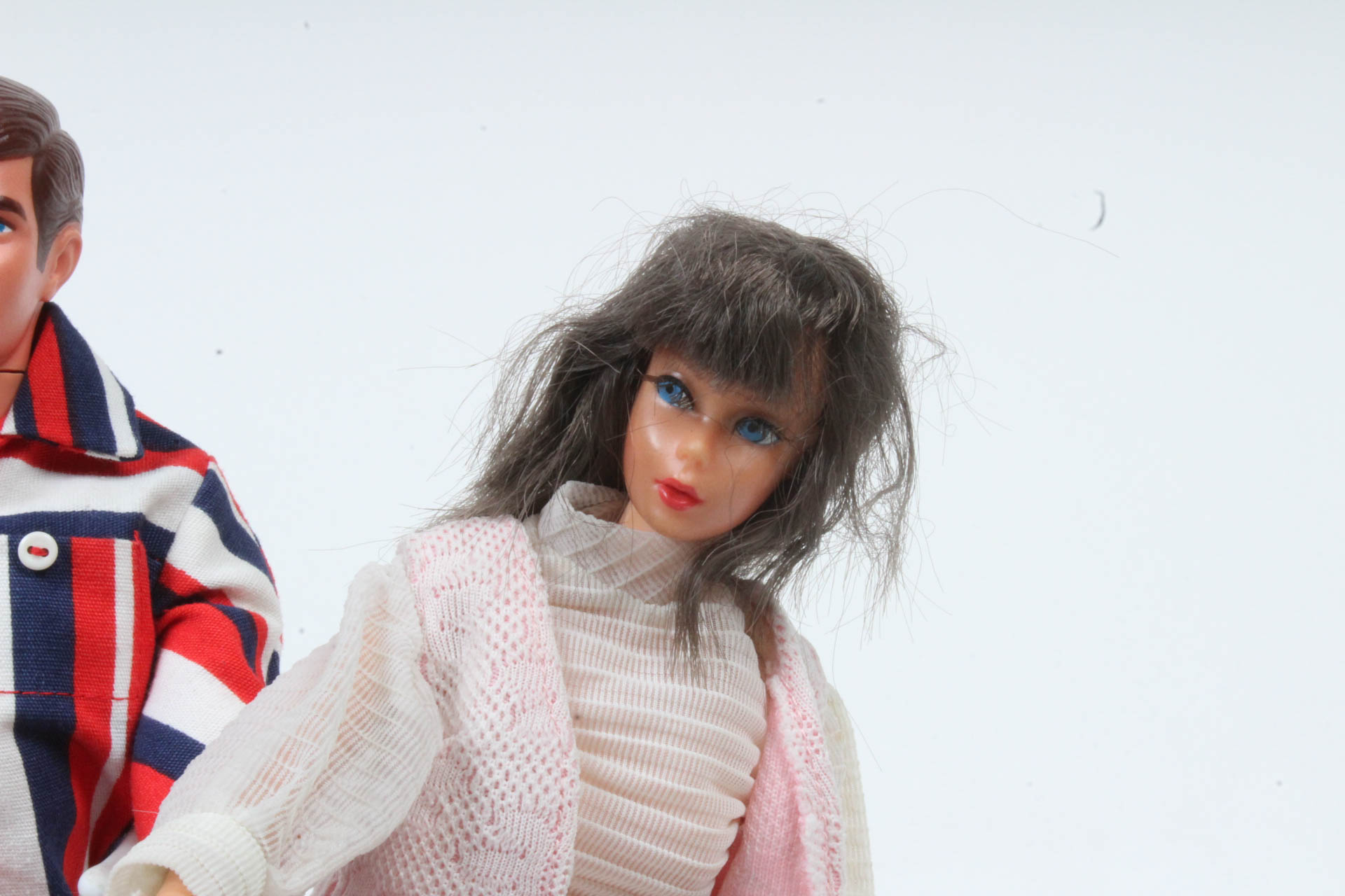 Early 1970s Barbie & Ken Dolls with Clothing