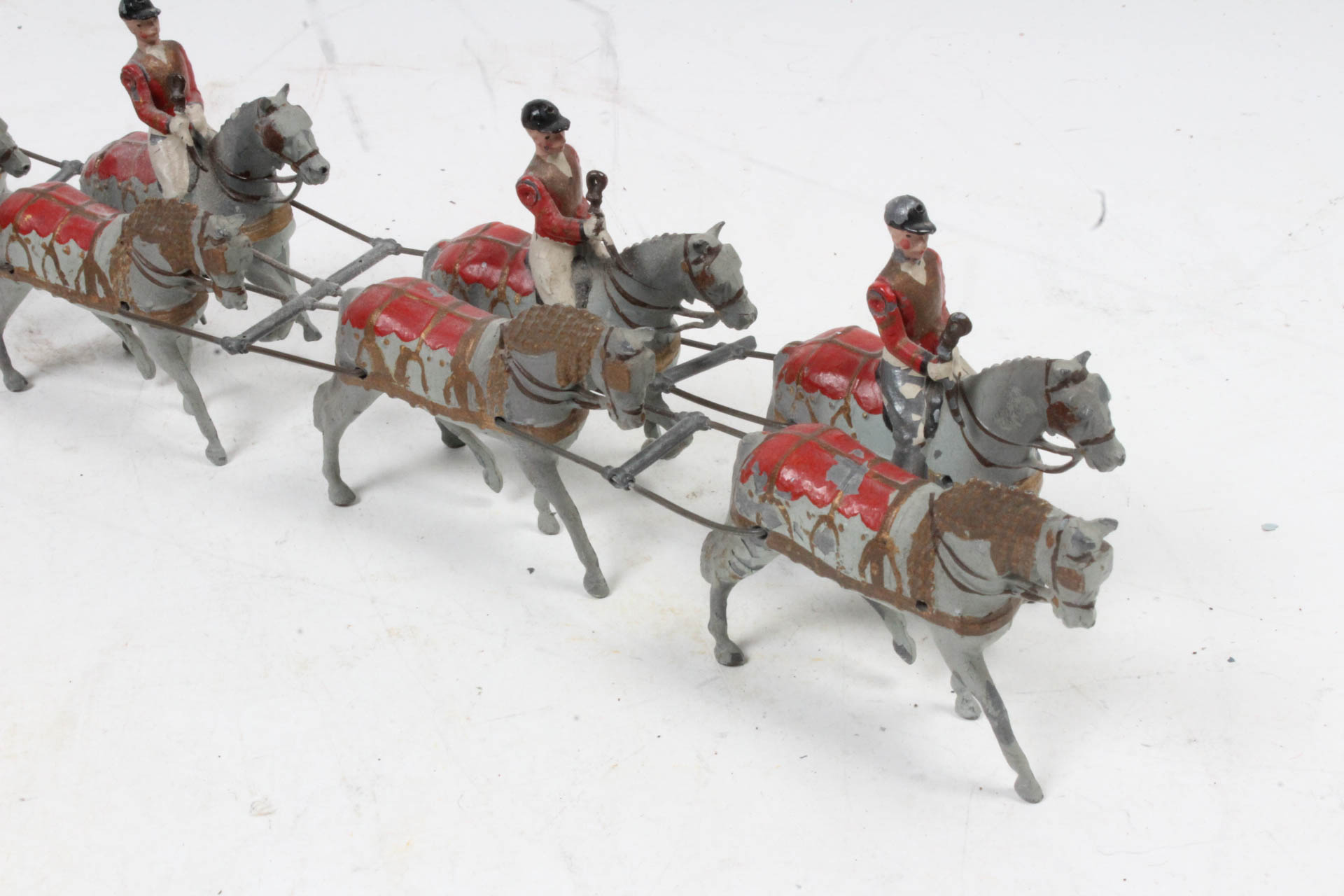 Vintage Toy Queen's Coronation Carriage with Horses