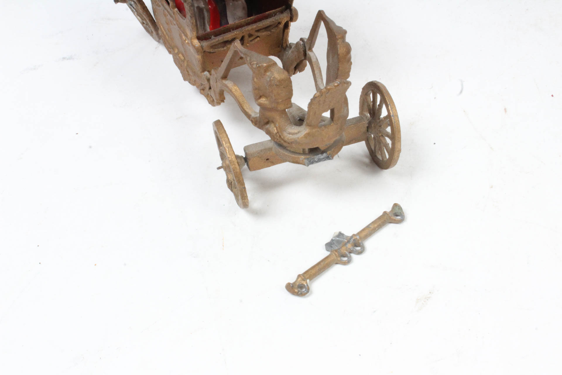 Vintage Toy Queen's Coronation Carriage with Horses