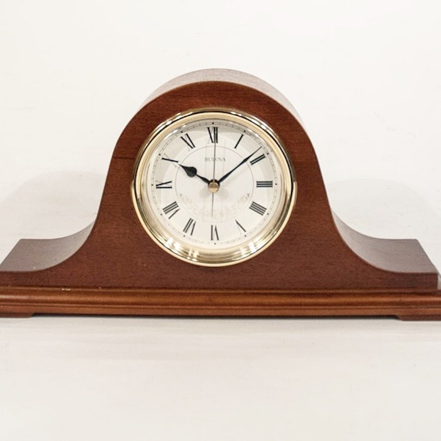 Bulova Tambour Mantle clock