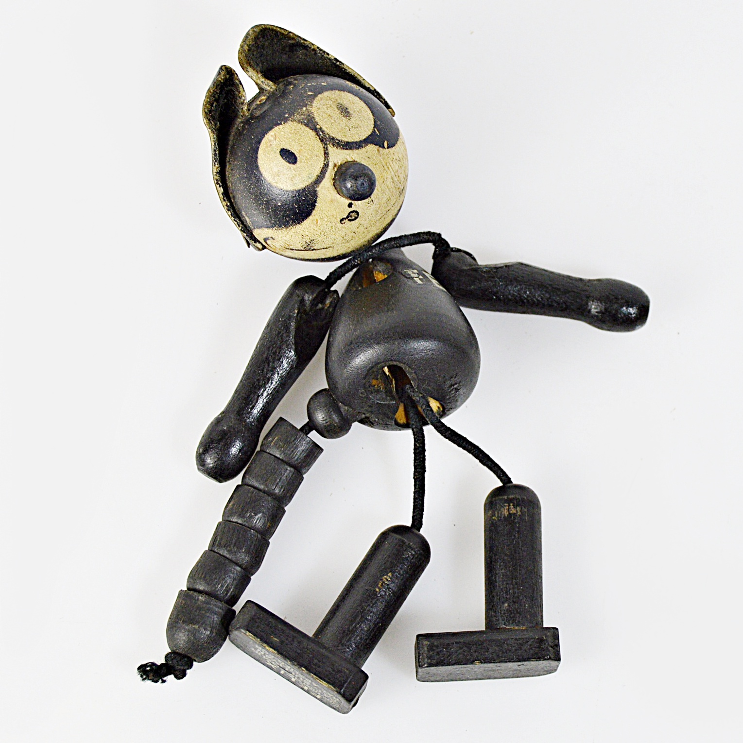 1924 Sullivan Schoenhut Felix the Cat Jointed Wooden Toy
