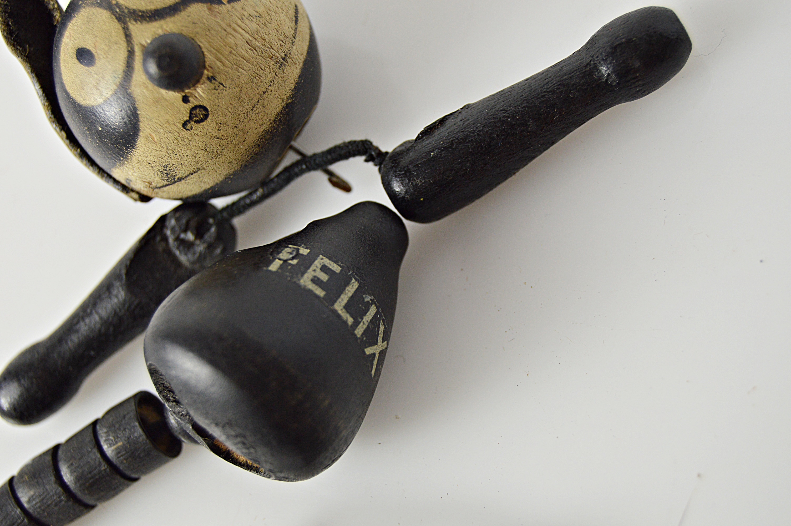 1924 Sullivan Schoenhut Felix the Cat Jointed Wooden Toy