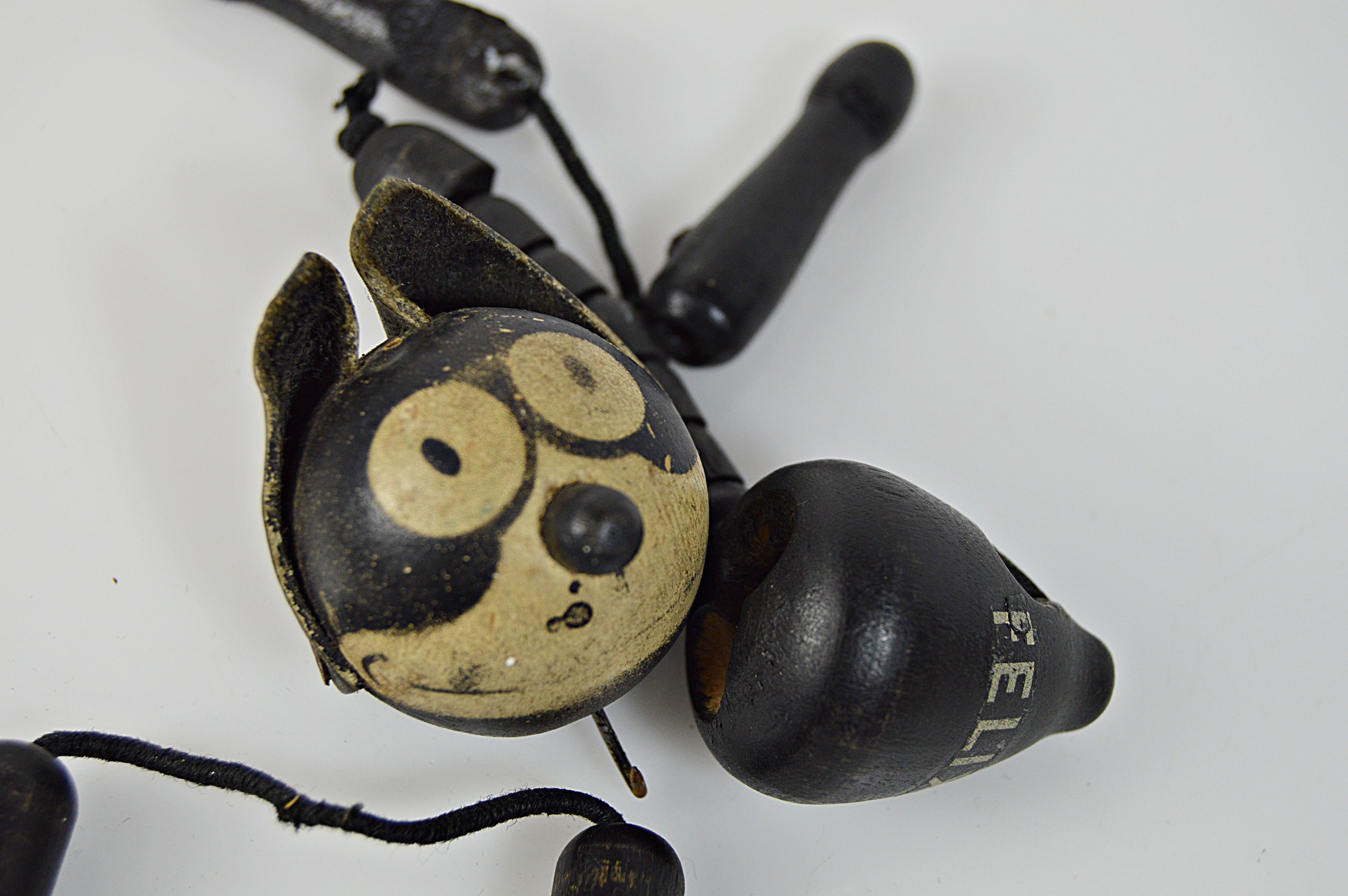 1924 Sullivan Schoenhut Felix the Cat Jointed Wooden Toy