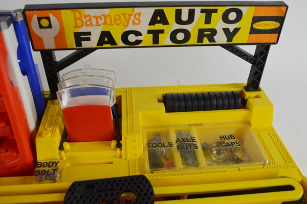 Vintage REMCO "Barney's Auto Factory" Toy