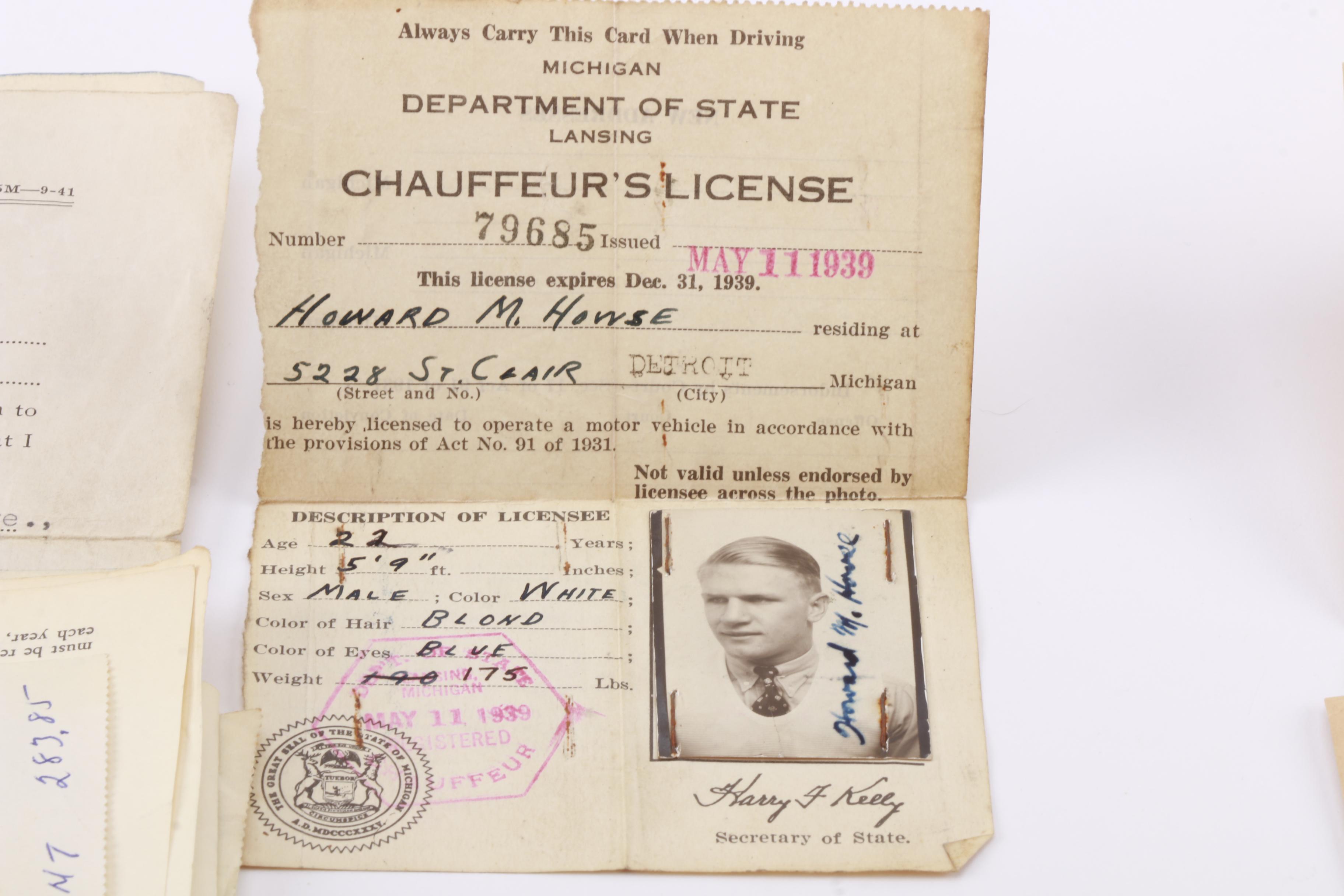 World War II Era Paper and Ephemera Assortment