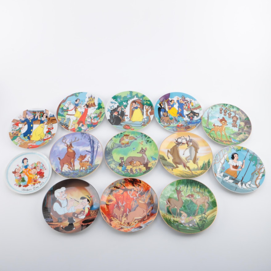 Limited Edition "The Disney Collection" Porcelain Collector Plates