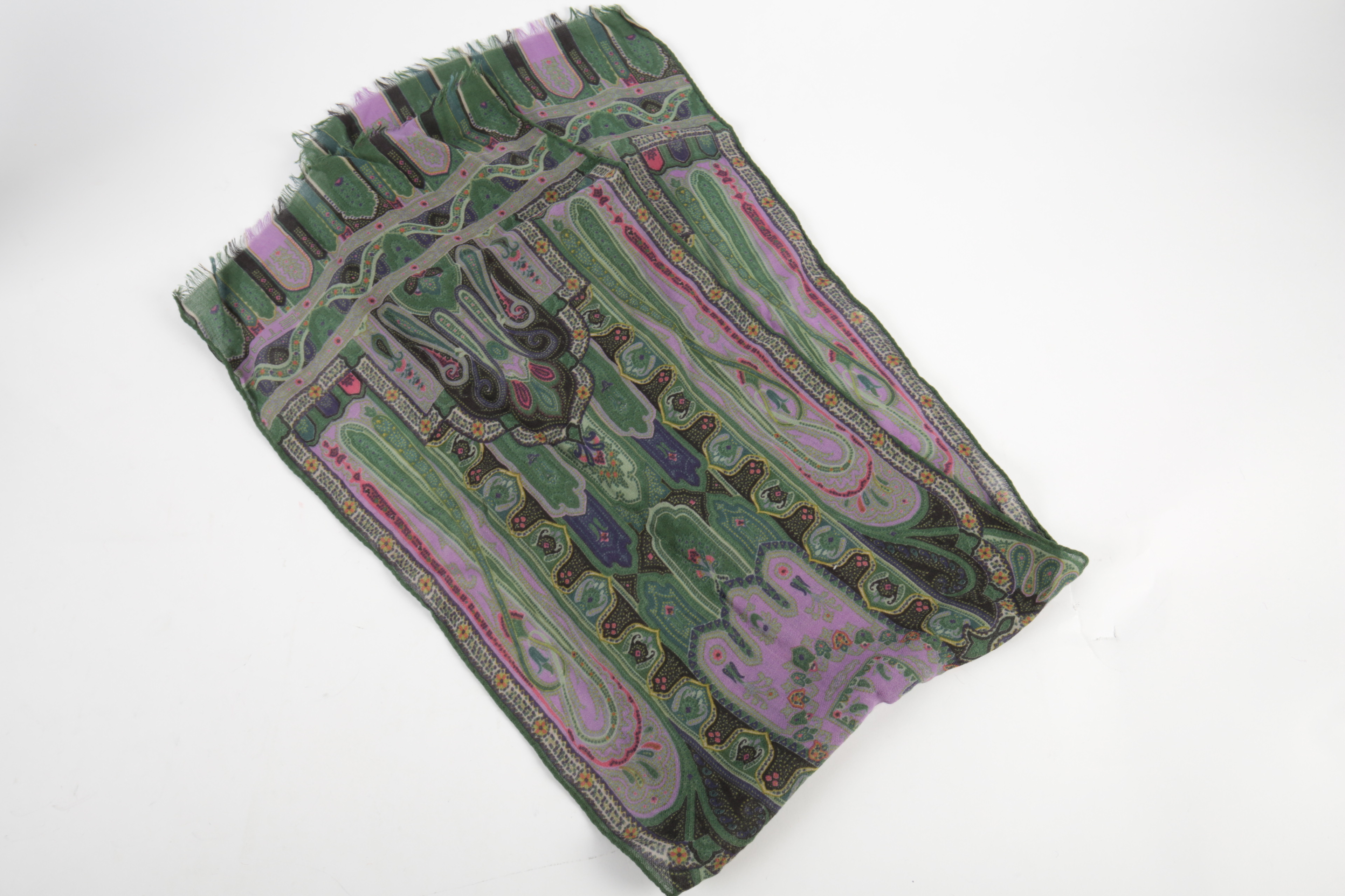 Scarves and Gold-Tone Slides Featuring Ralph Lauren