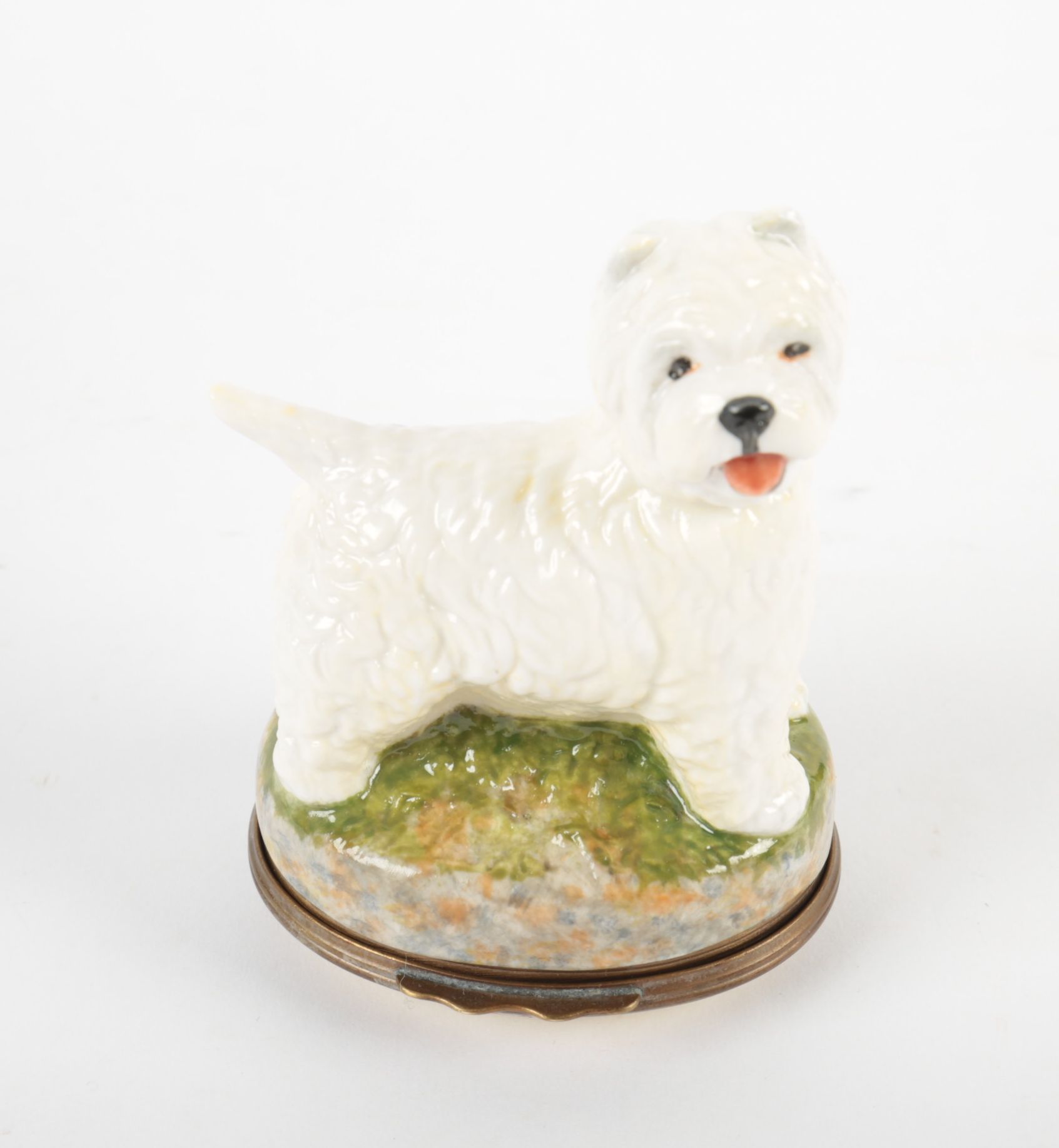 Halcyon Days Trinket Box "West Highland White Terrier"