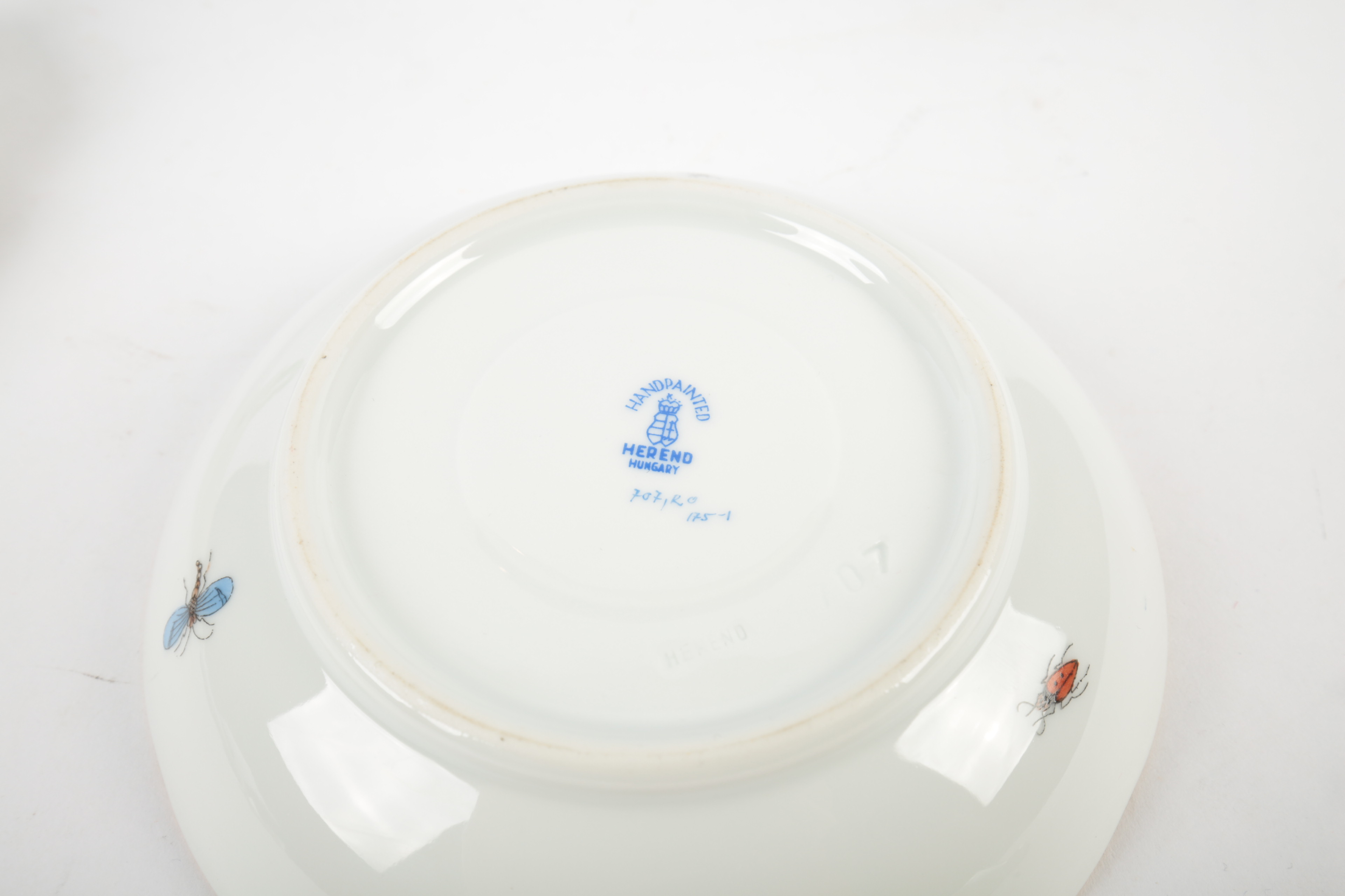 Herend "Rothschild Bird" Porcelain Dishes