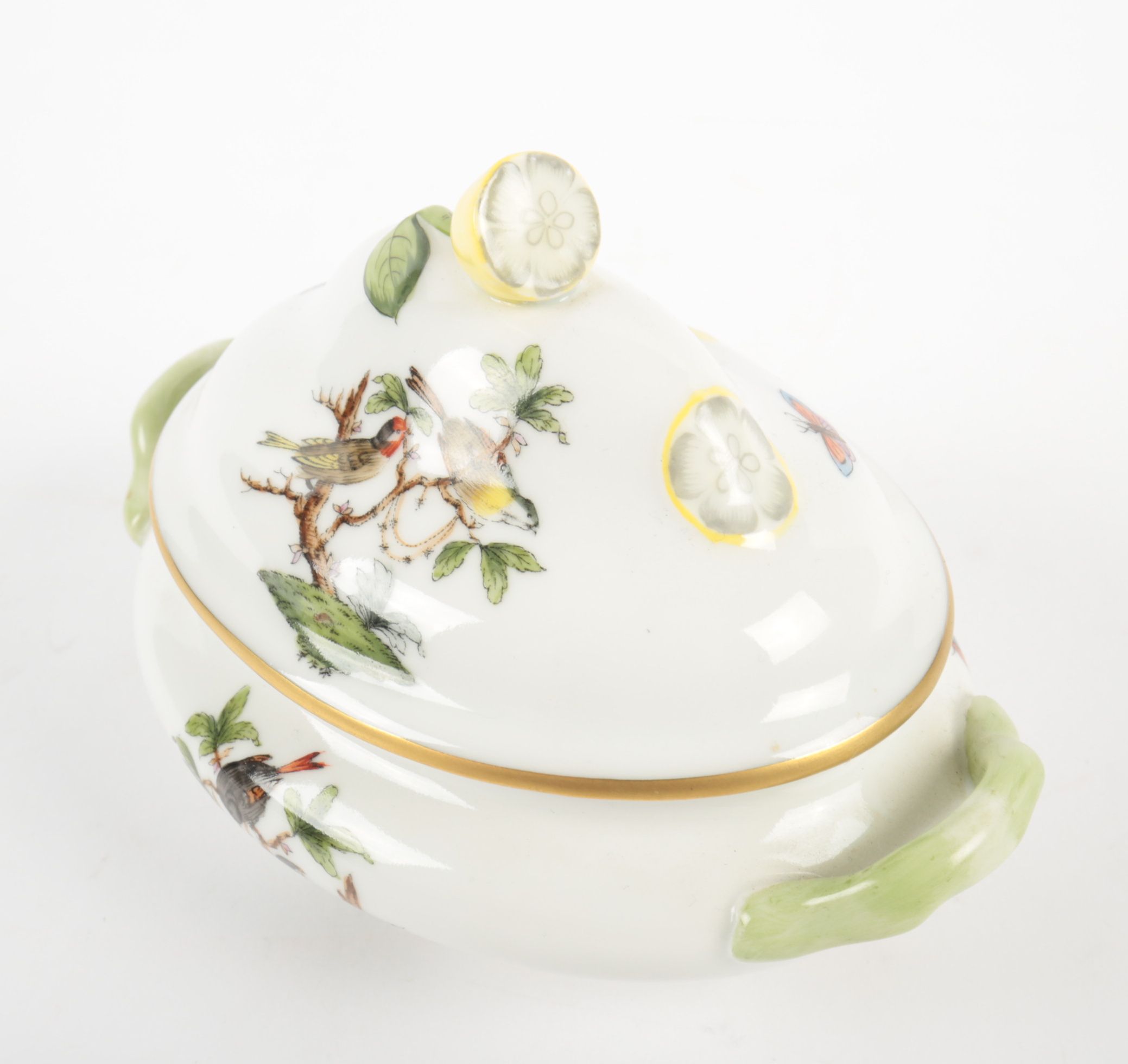 Herend "Rothschild Bird" Porcelain Dishes