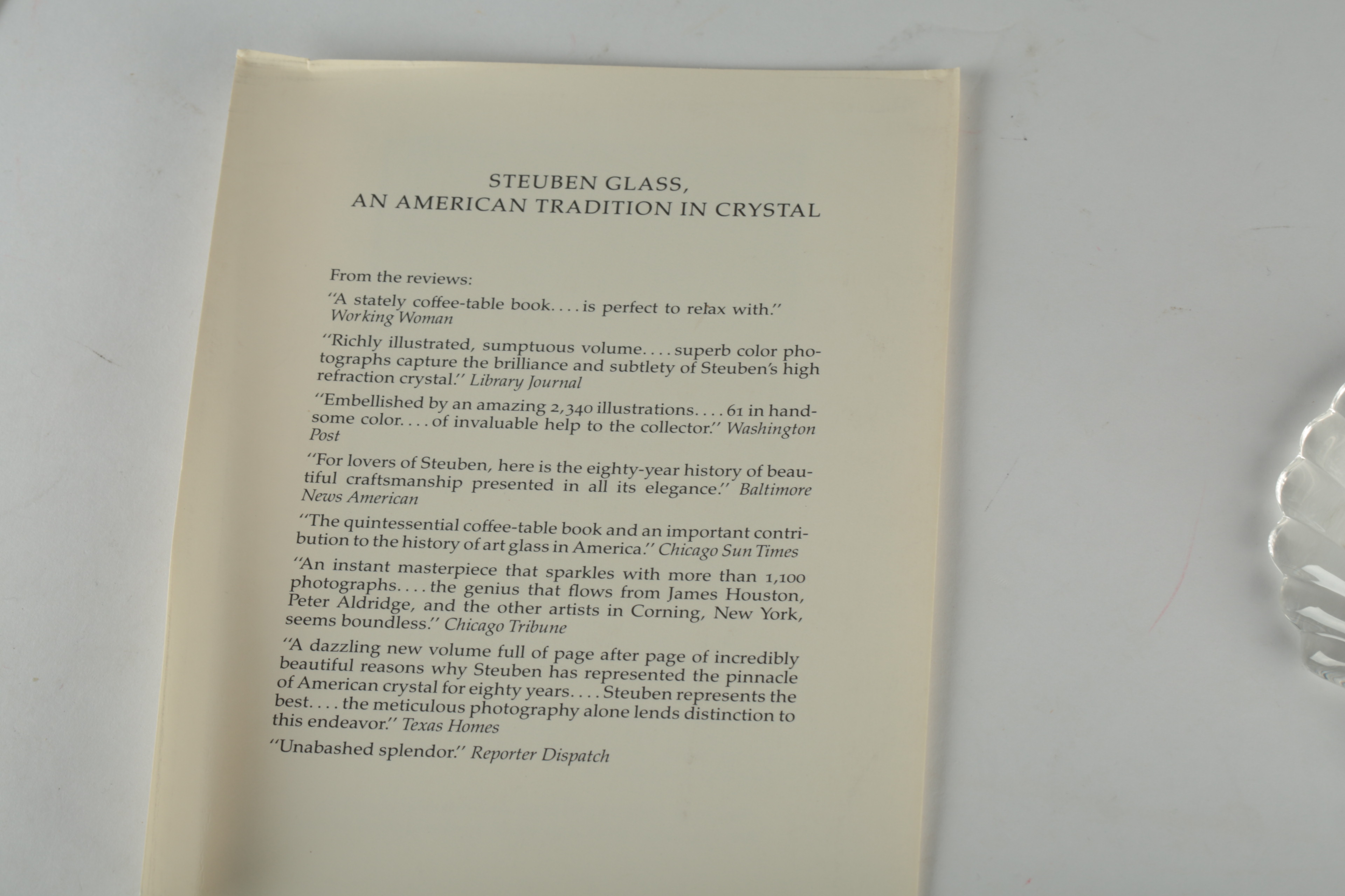 Steuben Shell Paperweights