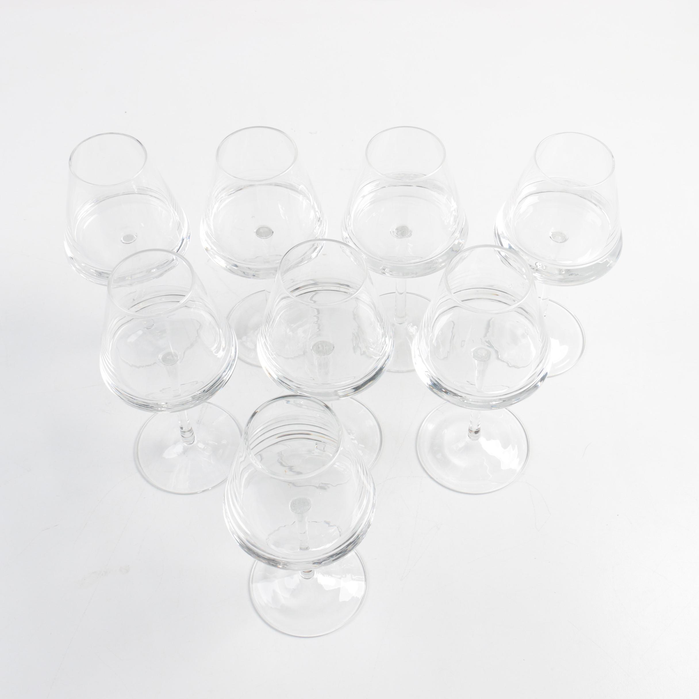 Contemporary Glass Stemware