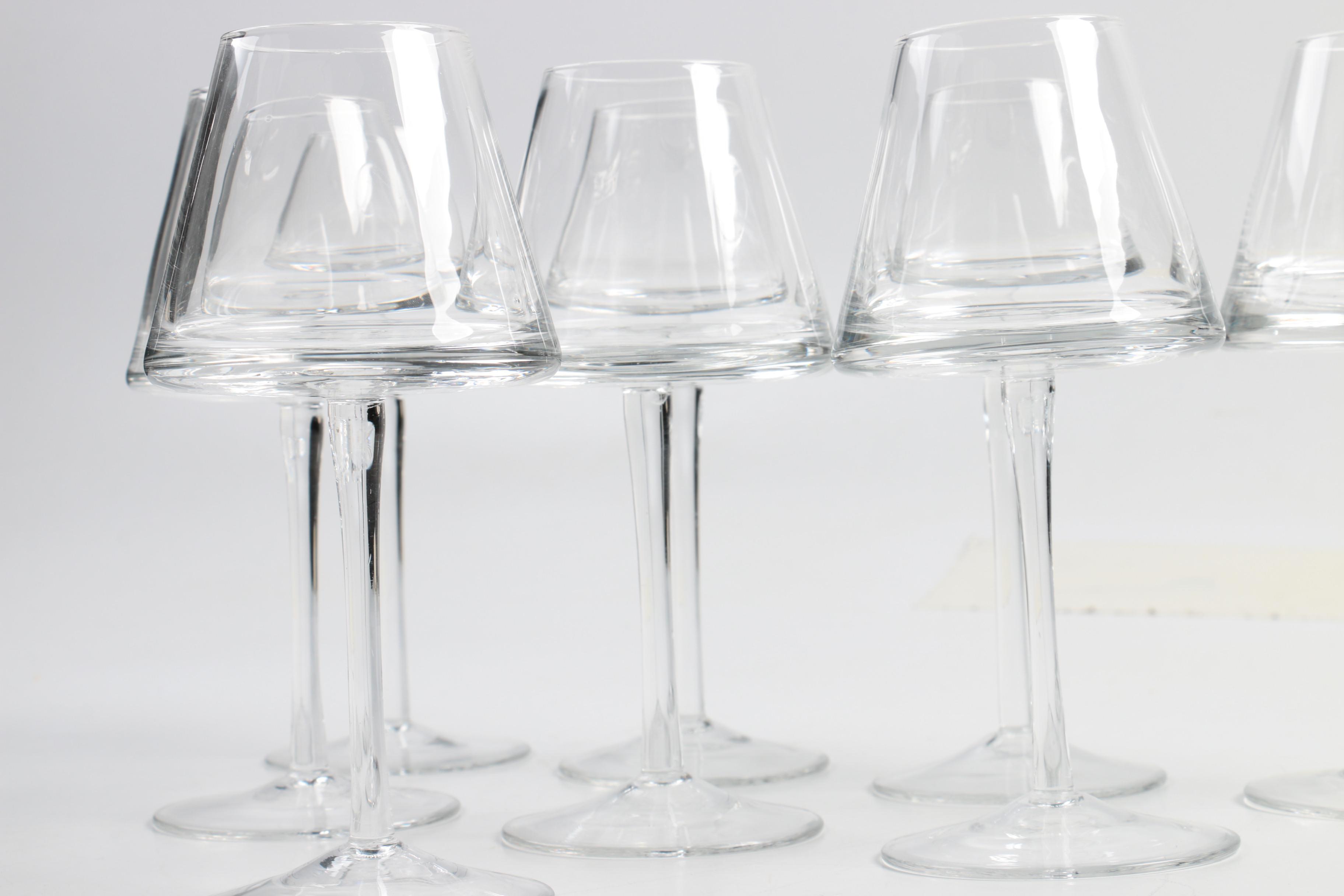 Contemporary Glass Stemware