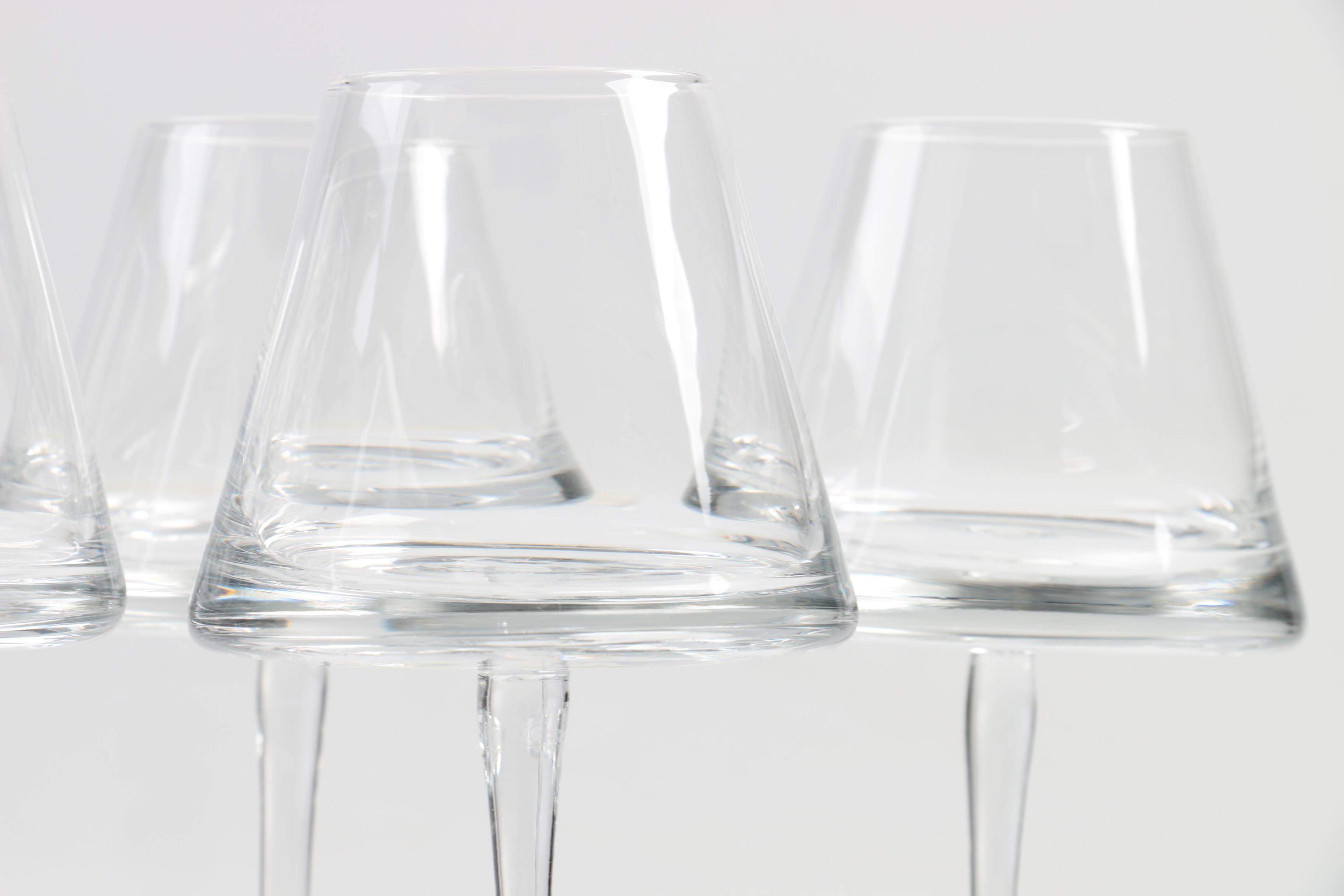 Contemporary Glass Stemware