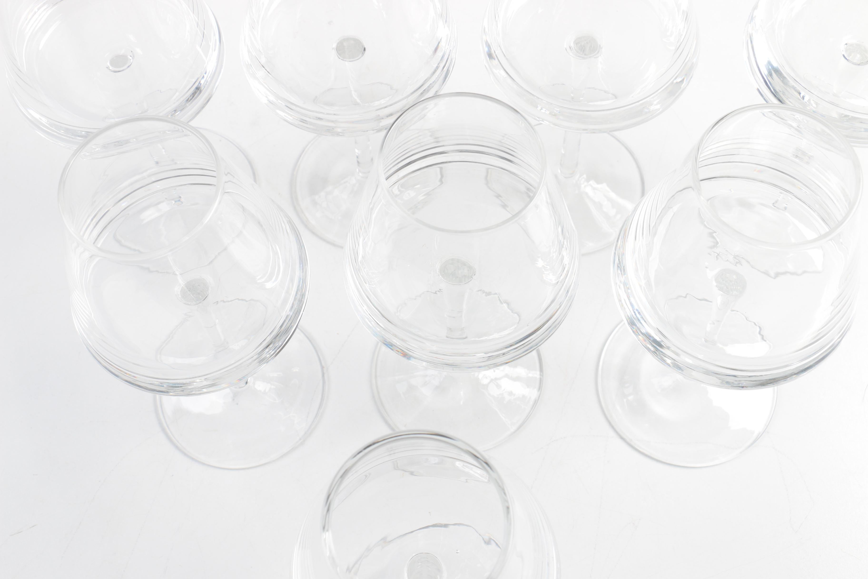 Contemporary Glass Stemware