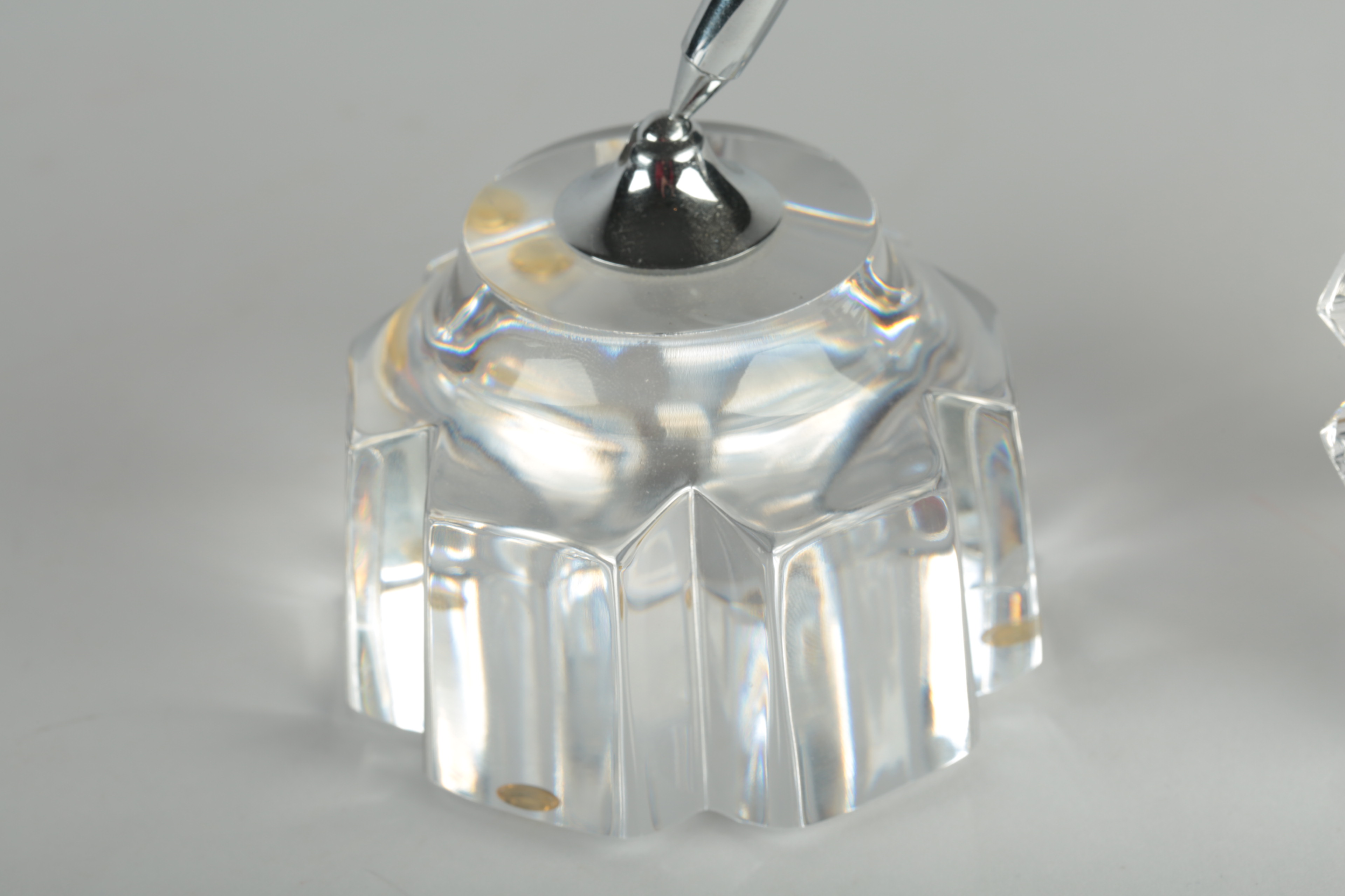Orrefors Crystal Desk Accessories
