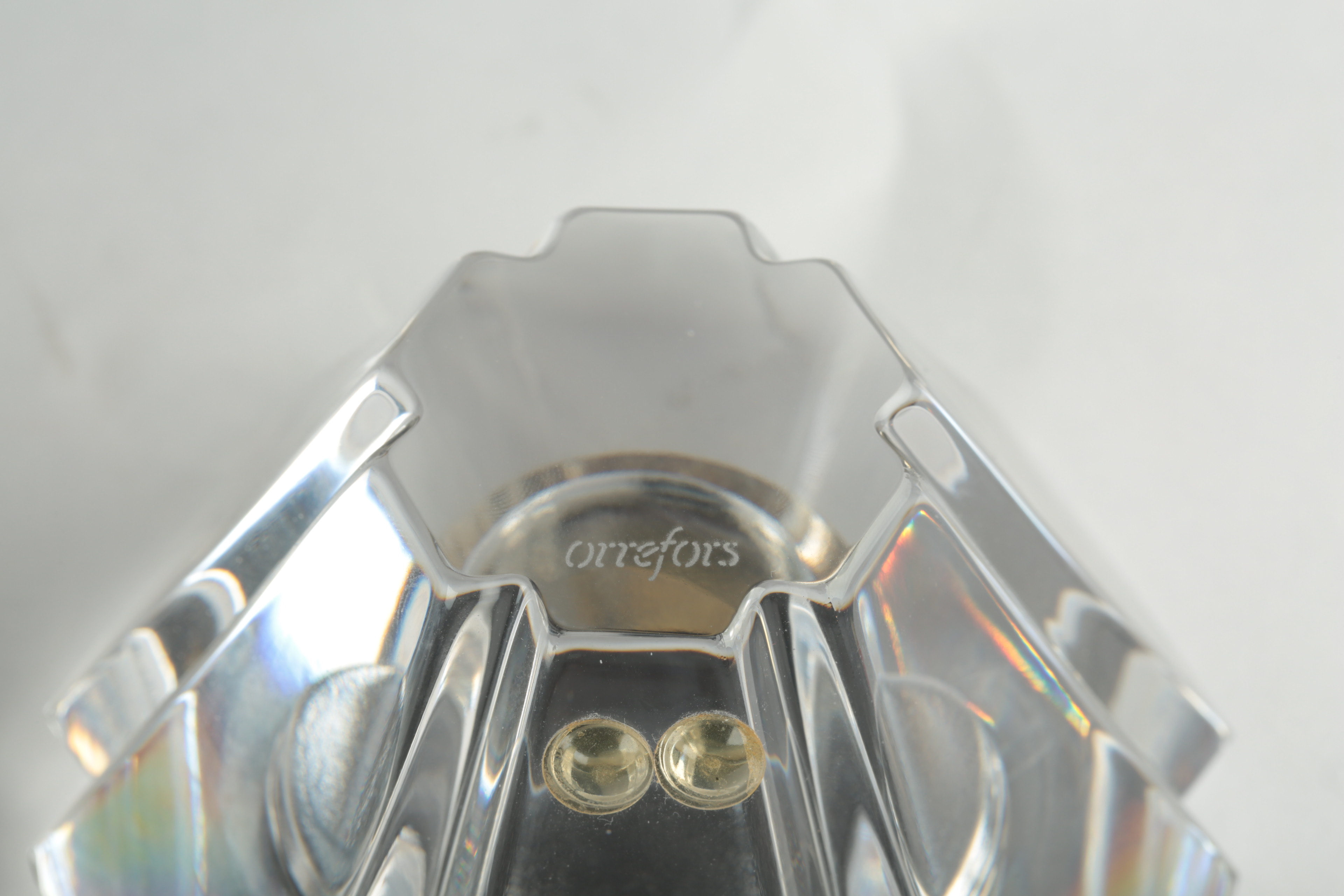 Orrefors Crystal Desk Accessories