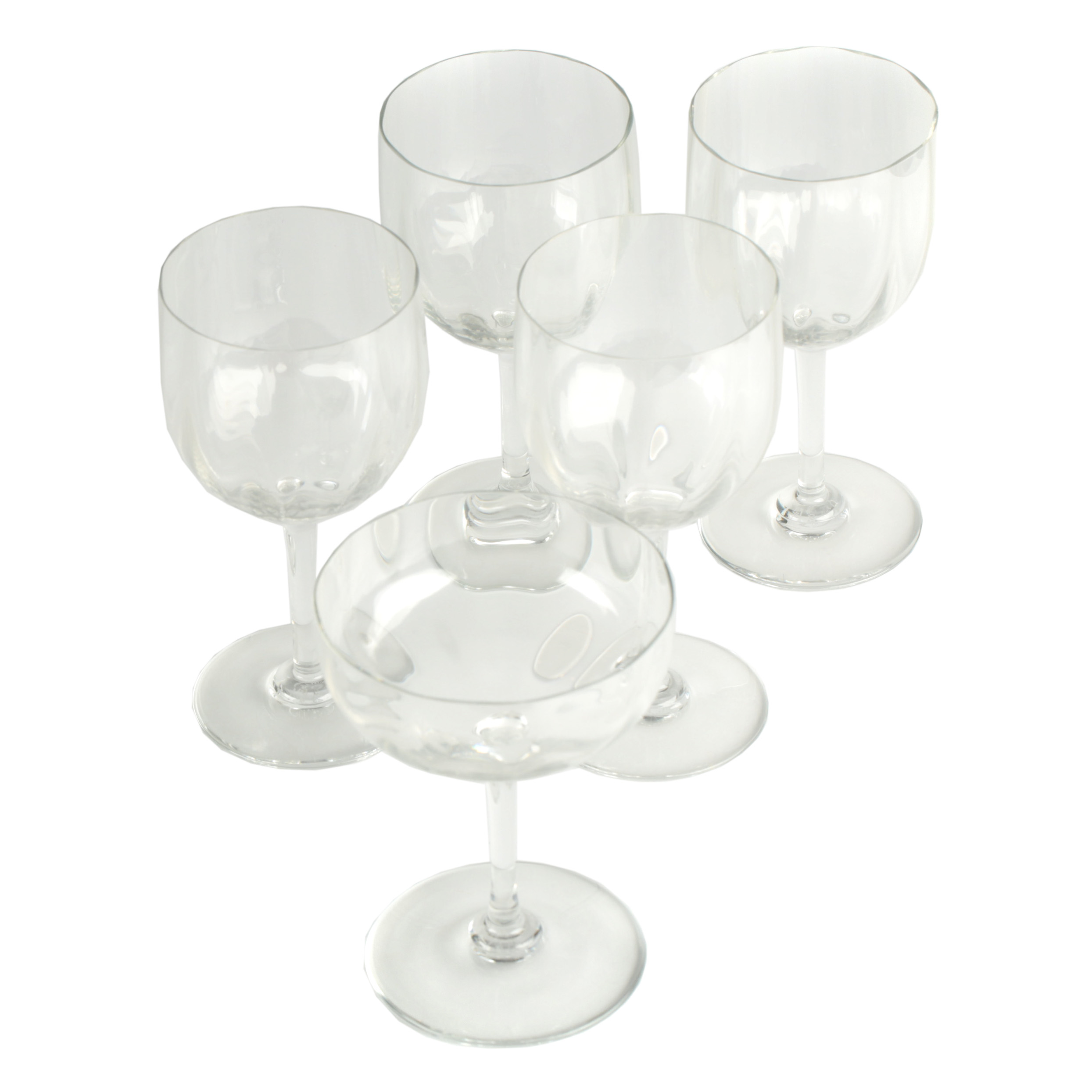 Baccarat Crystal "Montaigne Optic" Stemware
