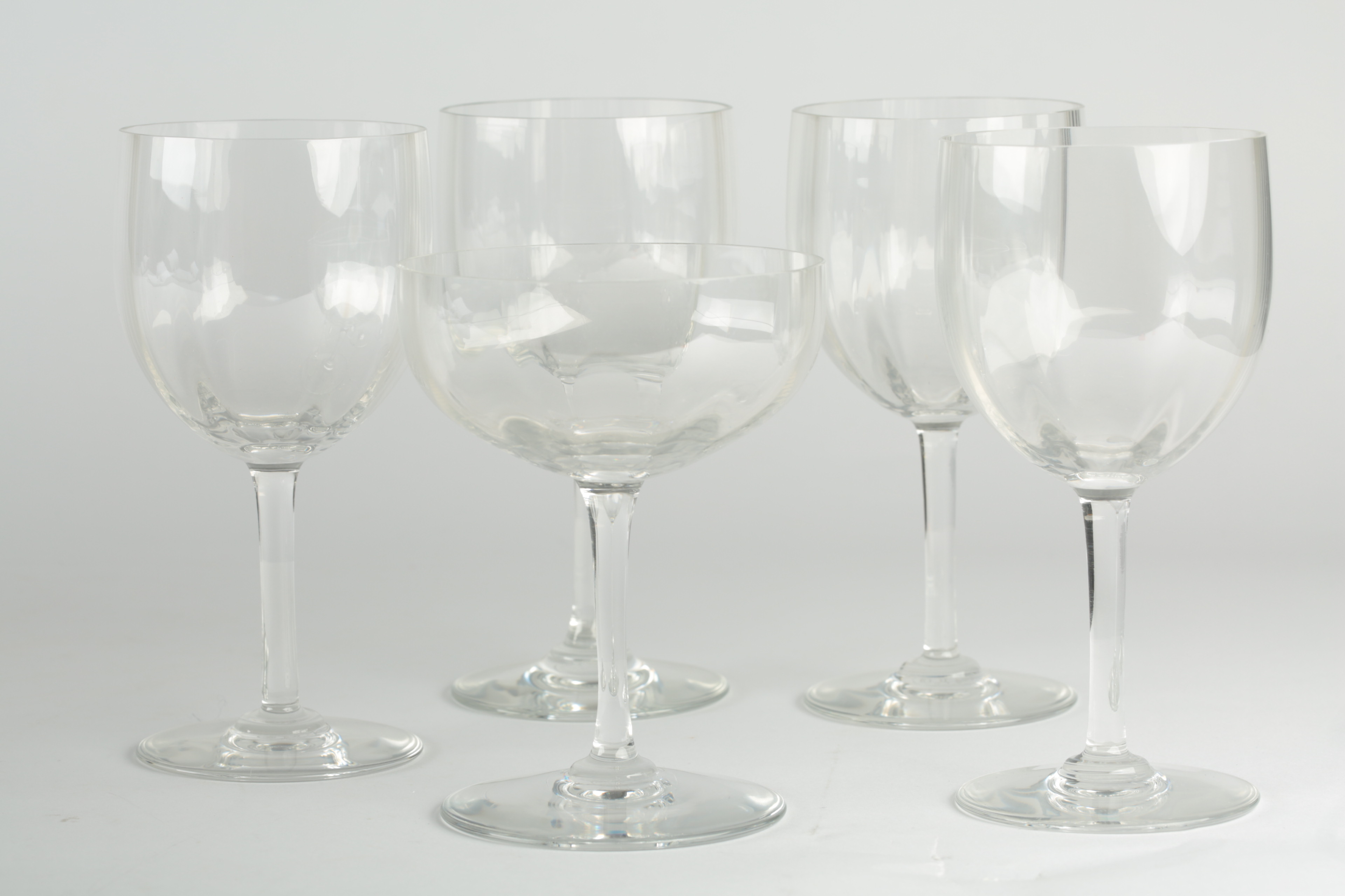 Baccarat Crystal "Montaigne Optic" Stemware