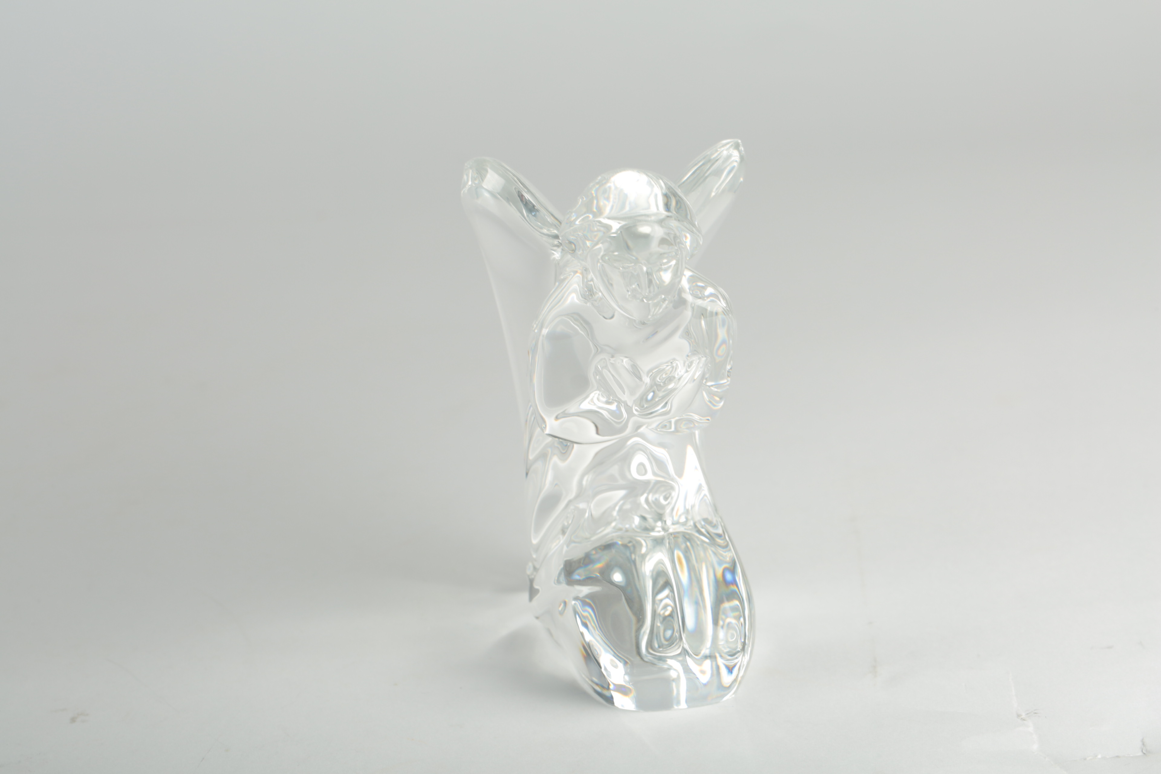 Baccarat Clear Crystal Angel Figurine