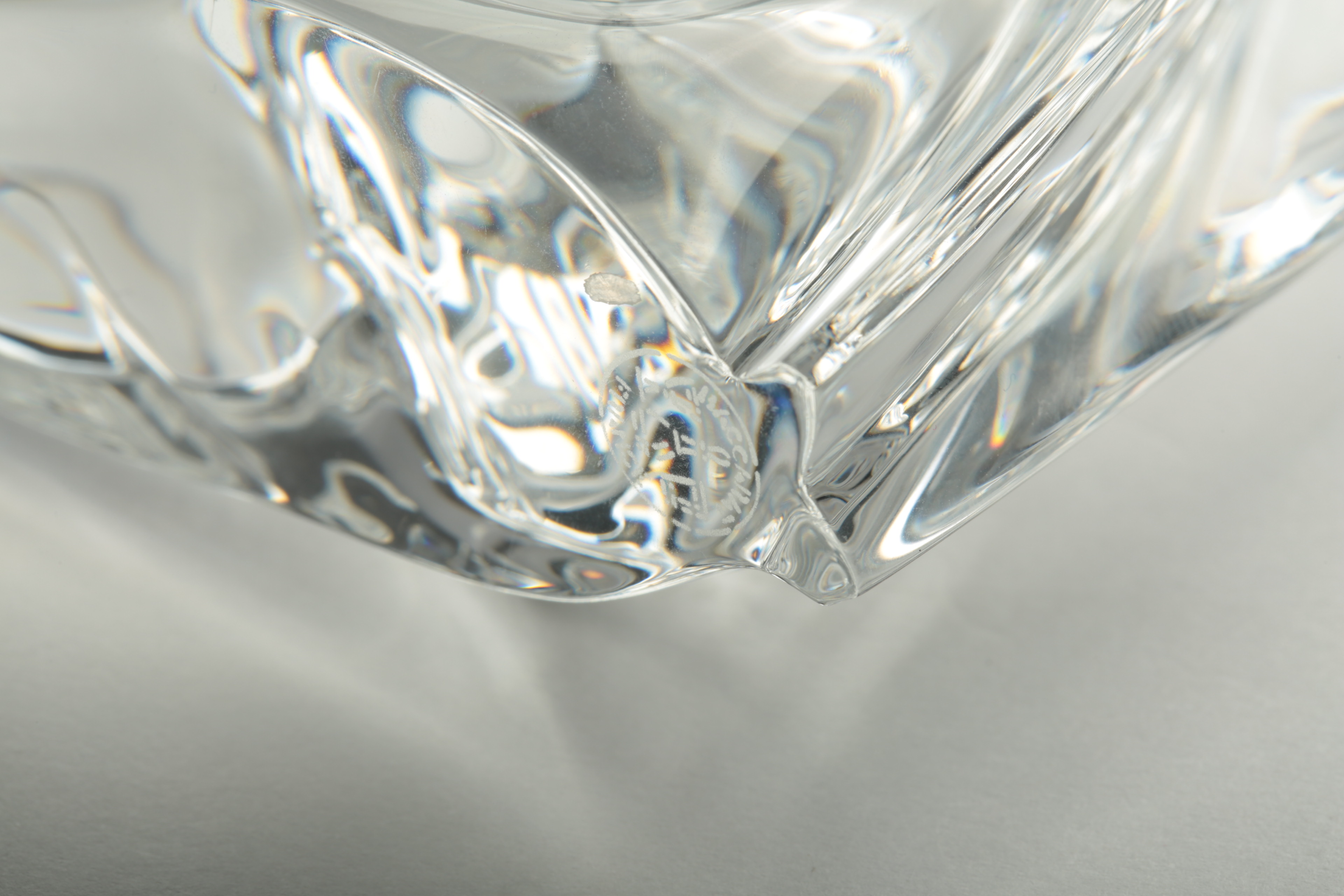 Baccarat Clear Crystal Angel Figurine