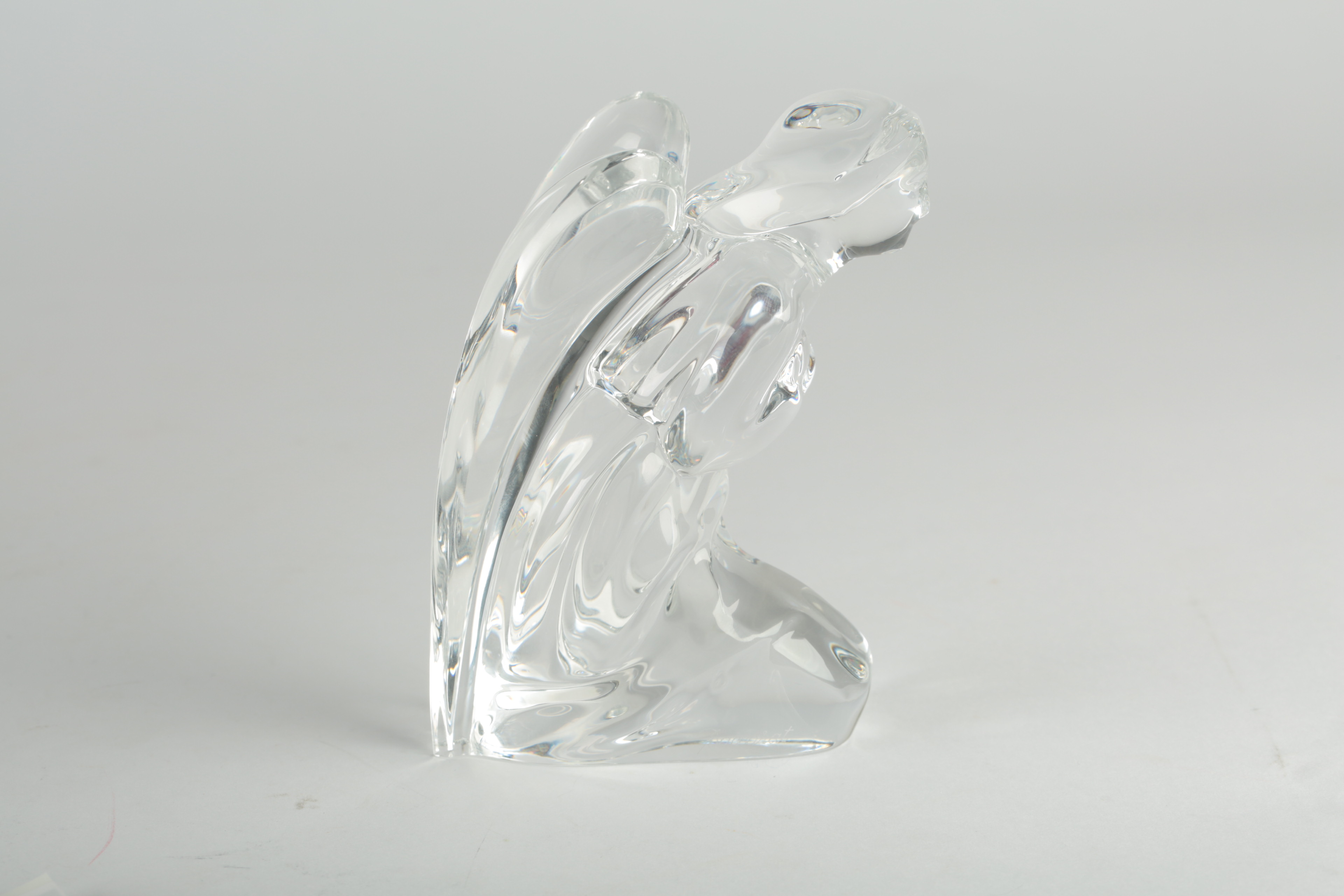 Baccarat Clear Crystal Angel Figurine