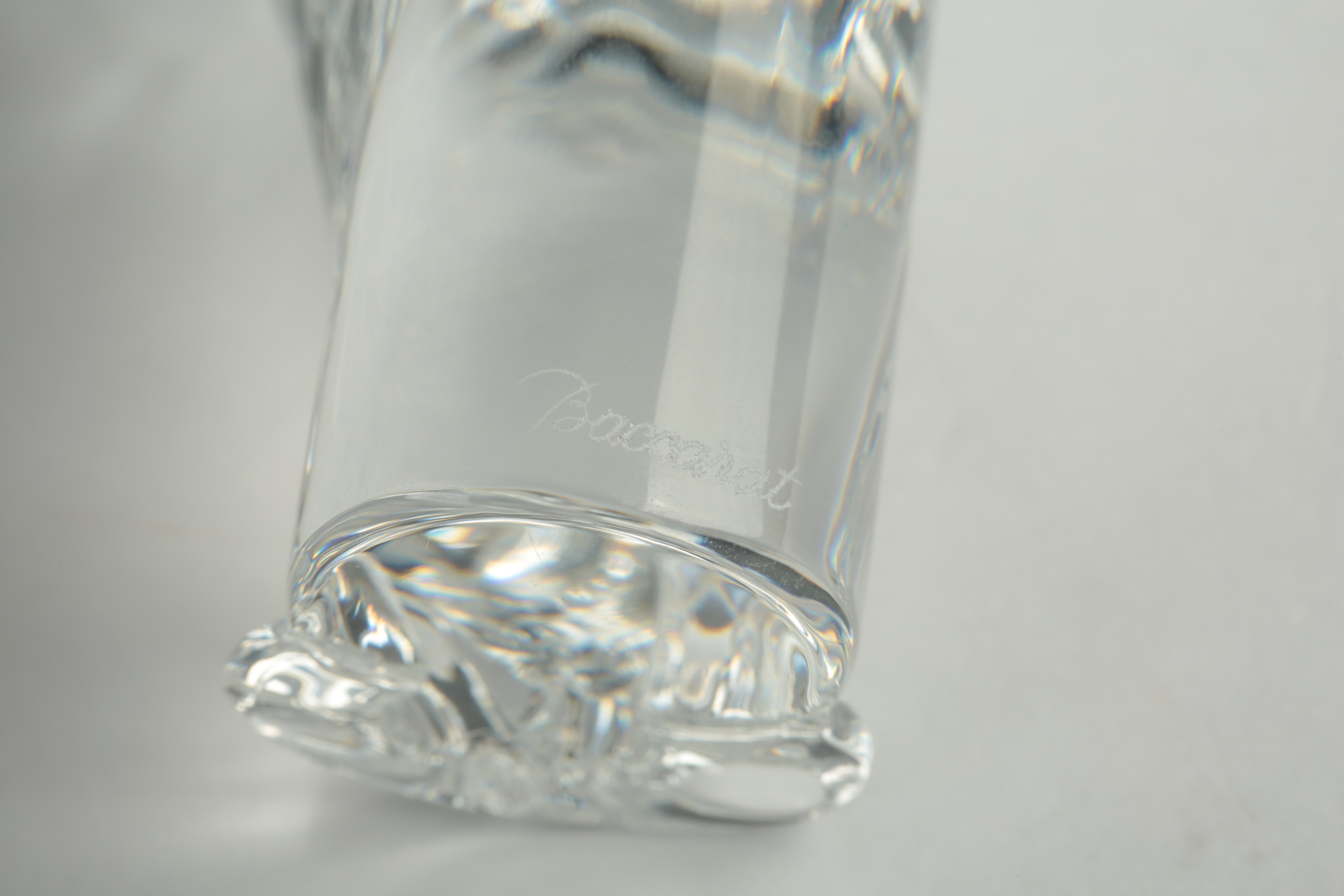 Baccarat Clear Crystal Cherub Figurines