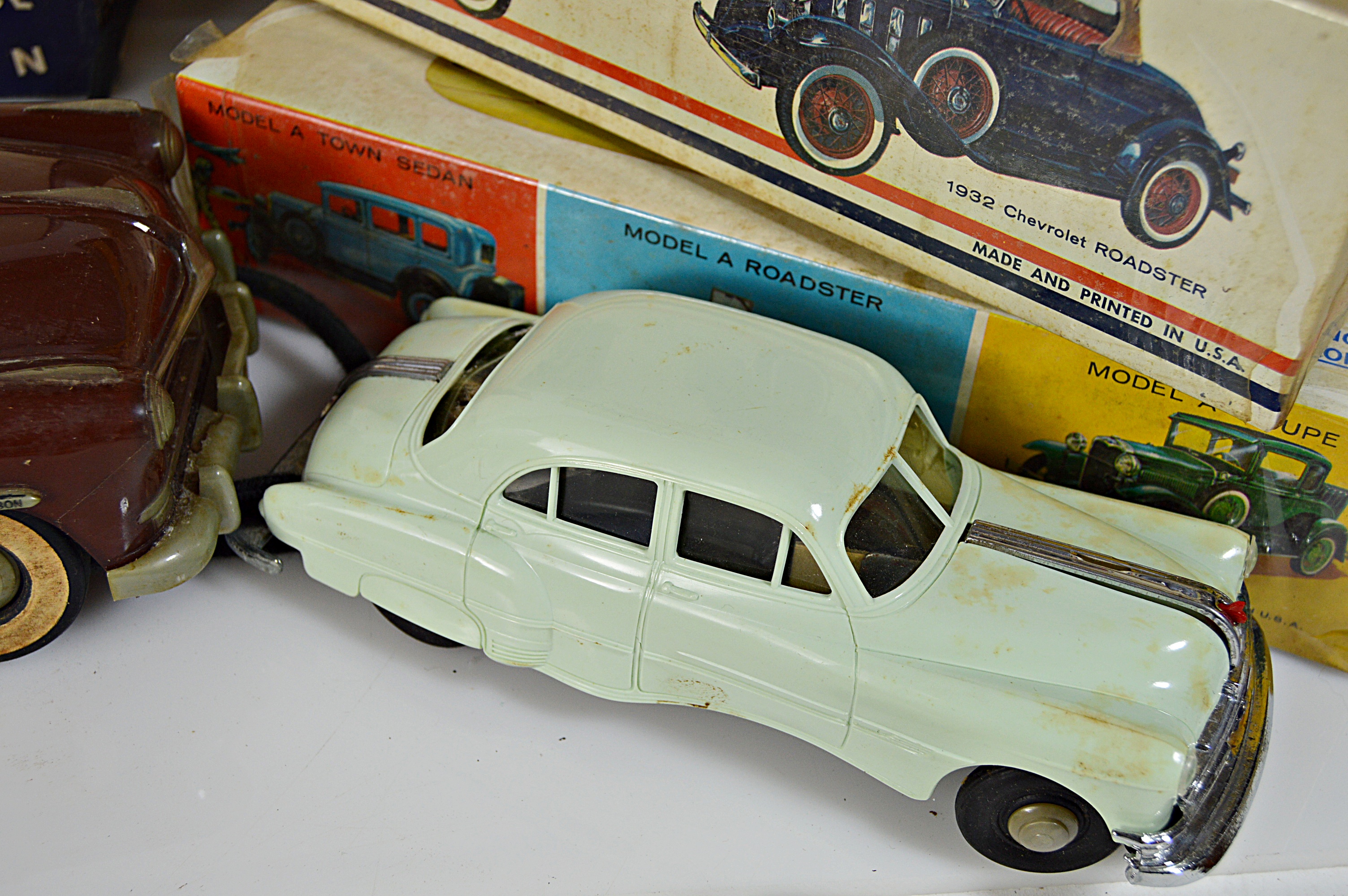 Vintage AMT Remote Control Car, See-Thru Hudson Scale Model Auto and Model Kits