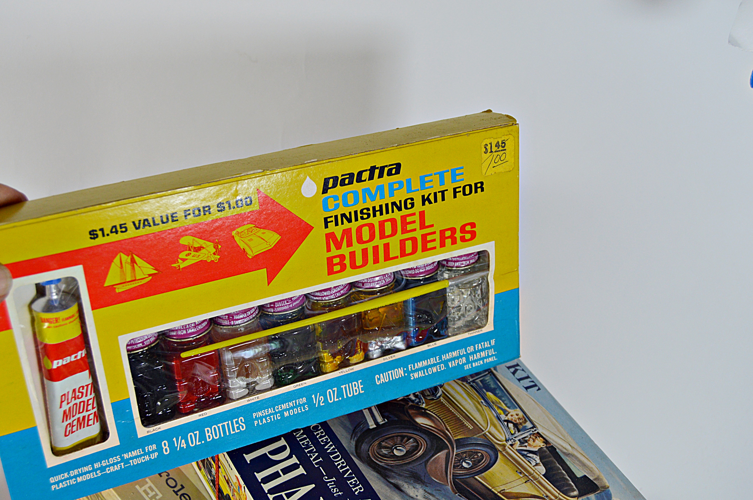 Vintage AMT Remote Control Car, See-Thru Hudson Scale Model Auto and Model Kits