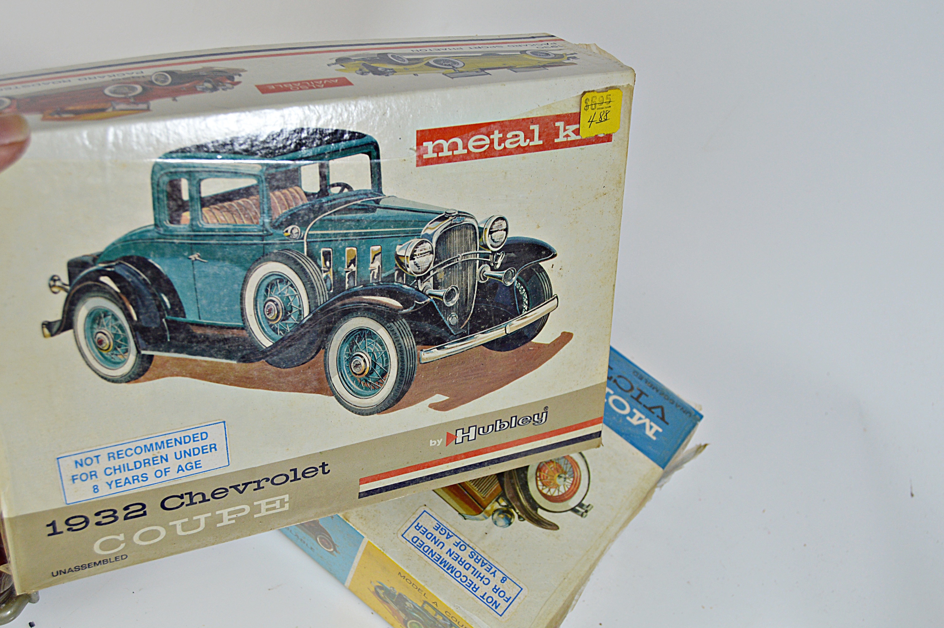 Vintage AMT Remote Control Car, See-Thru Hudson Scale Model Auto and Model Kits