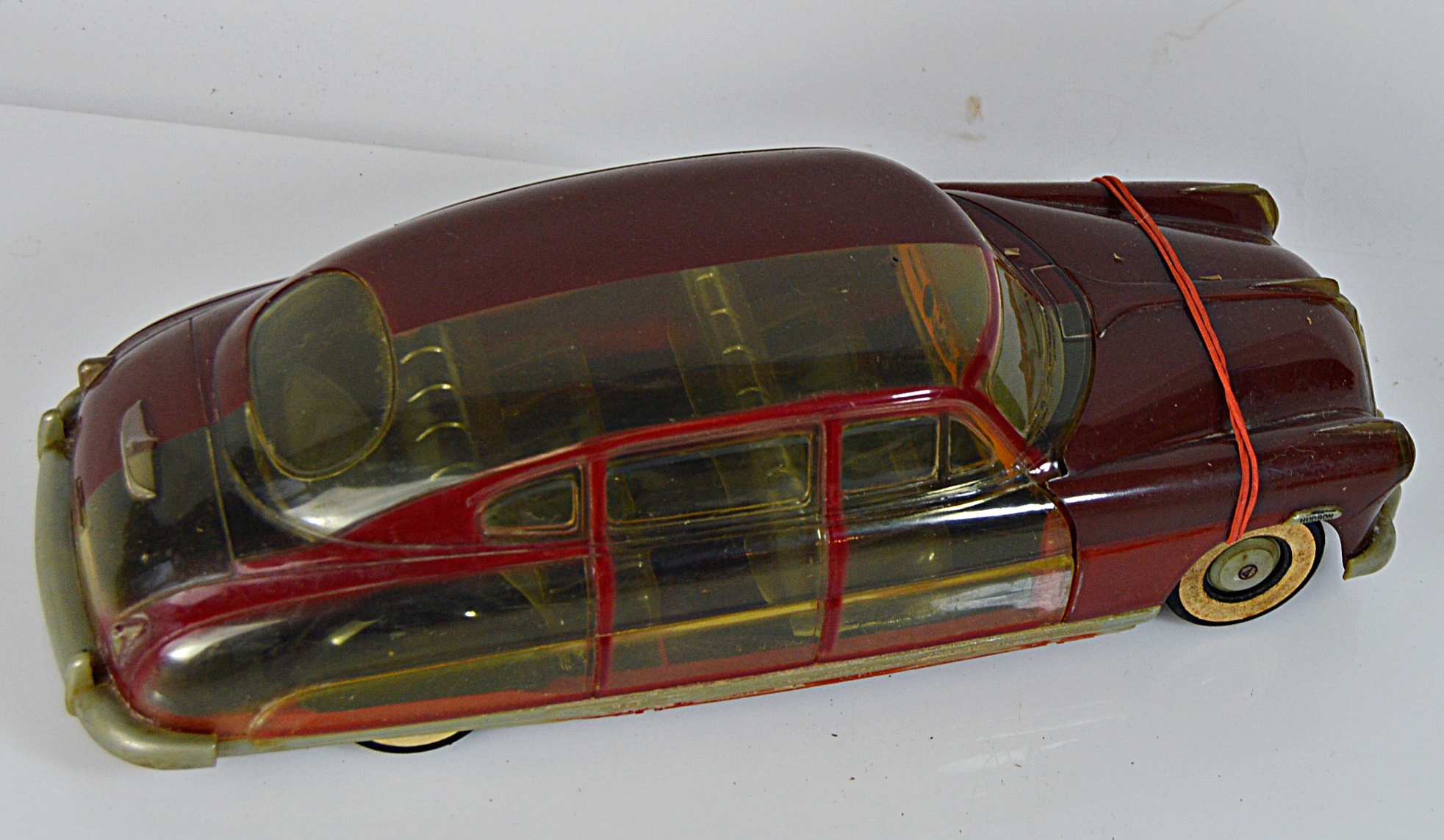 Vintage AMT Remote Control Car, See-Thru Hudson Scale Model Auto and Model Kits