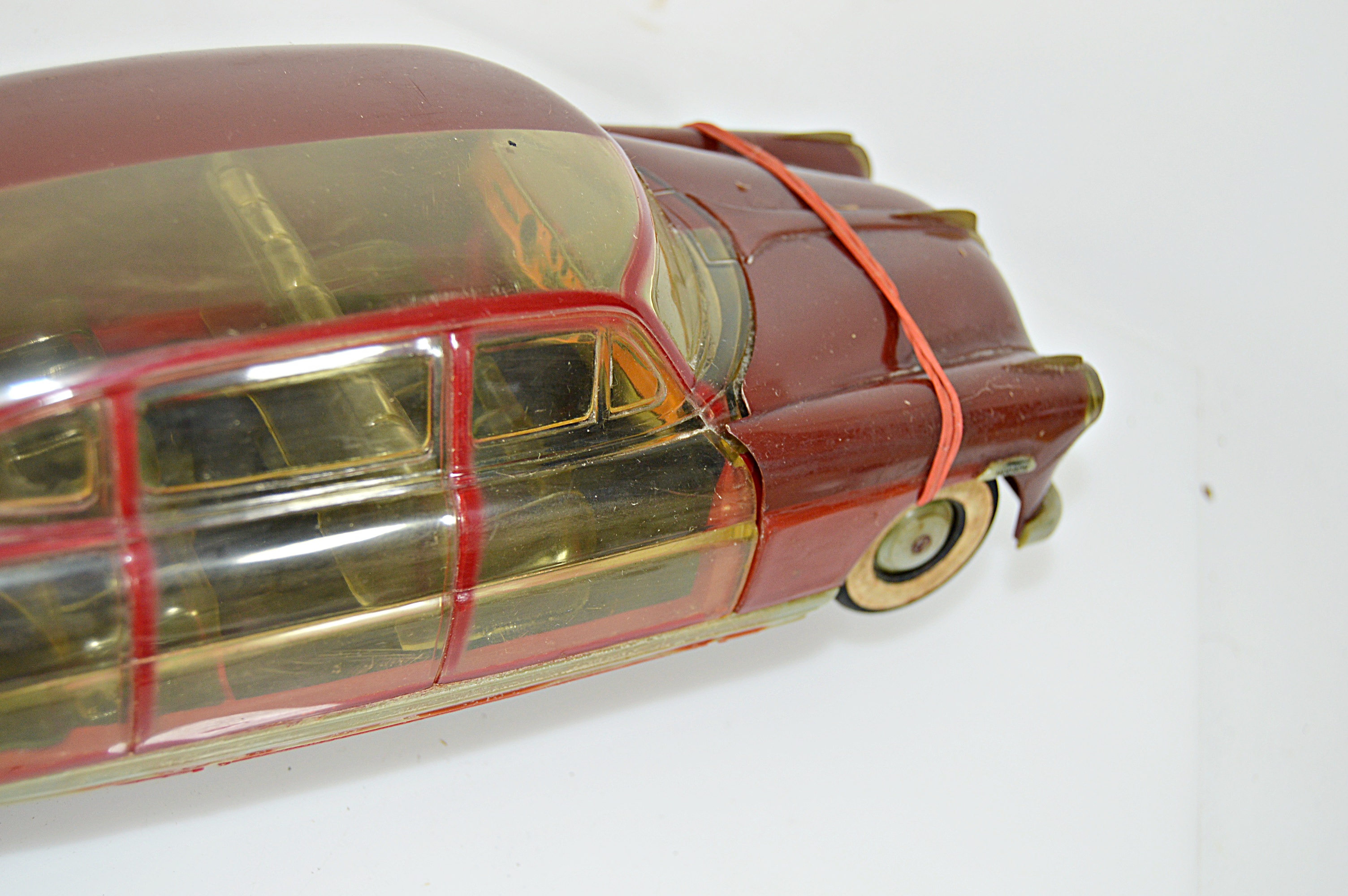 Vintage AMT Remote Control Car, See-Thru Hudson Scale Model Auto and Model Kits