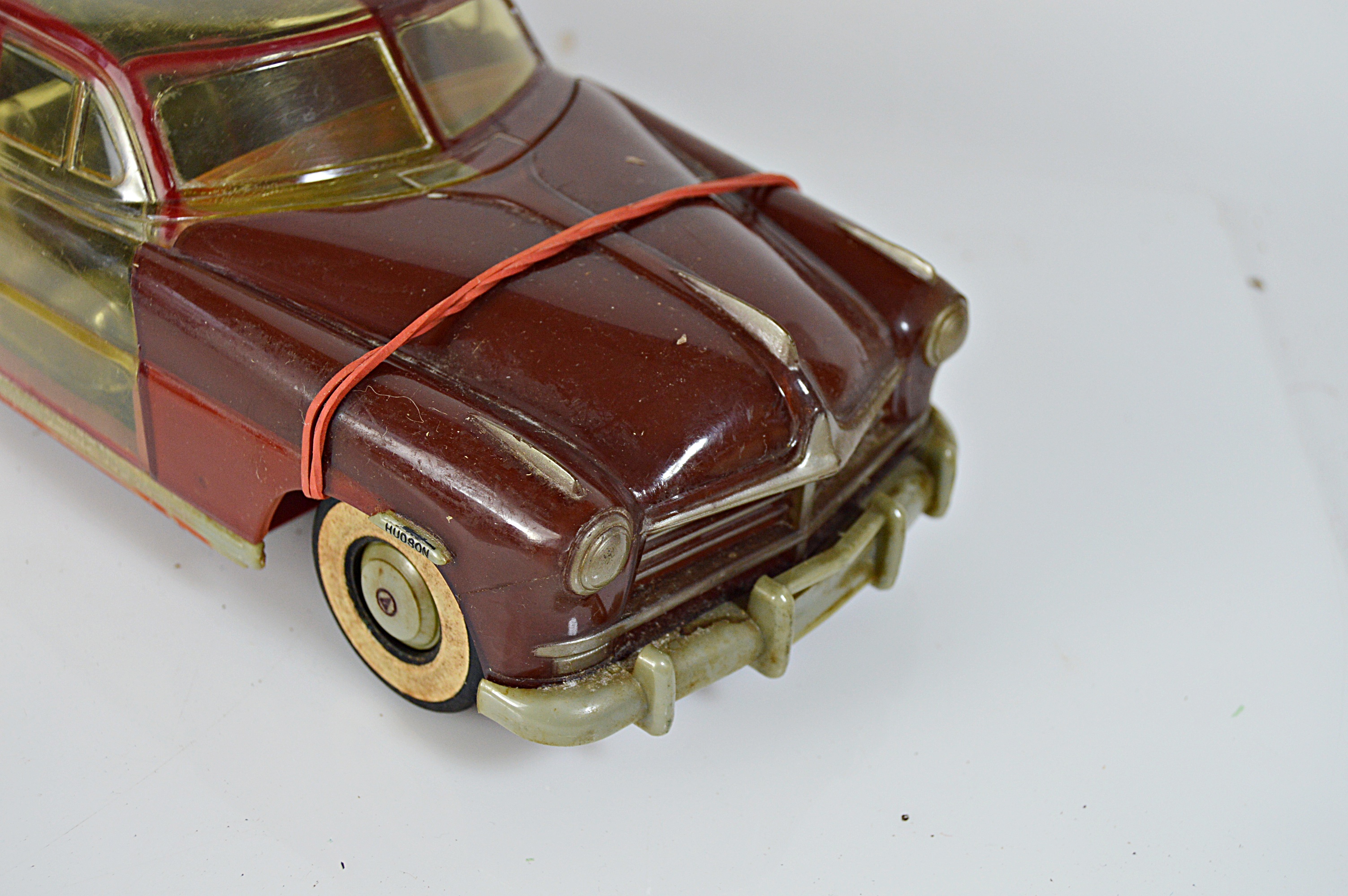 Vintage AMT Remote Control Car, See-Thru Hudson Scale Model Auto and Model Kits