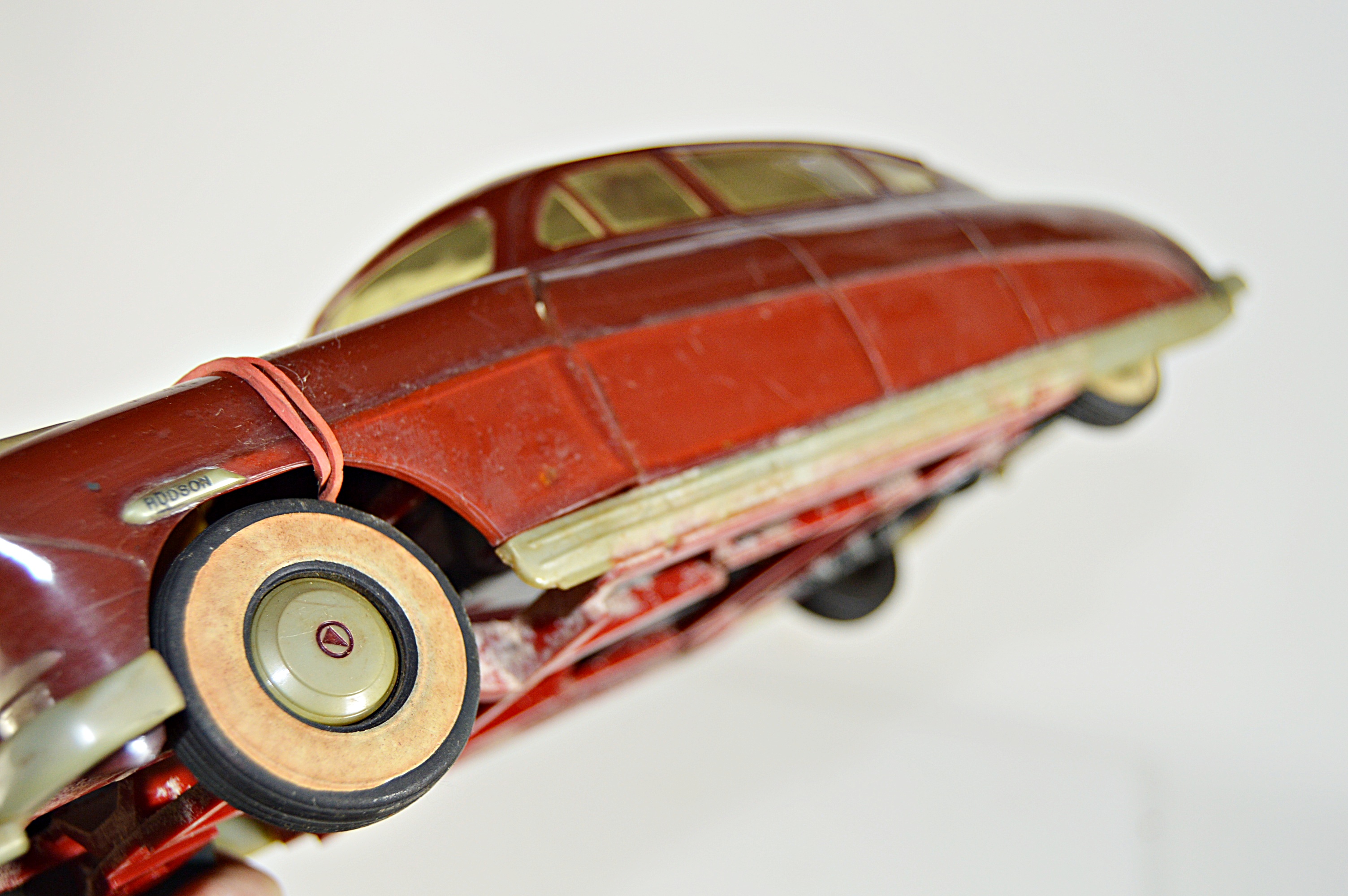 Vintage AMT Remote Control Car, See-Thru Hudson Scale Model Auto and Model Kits