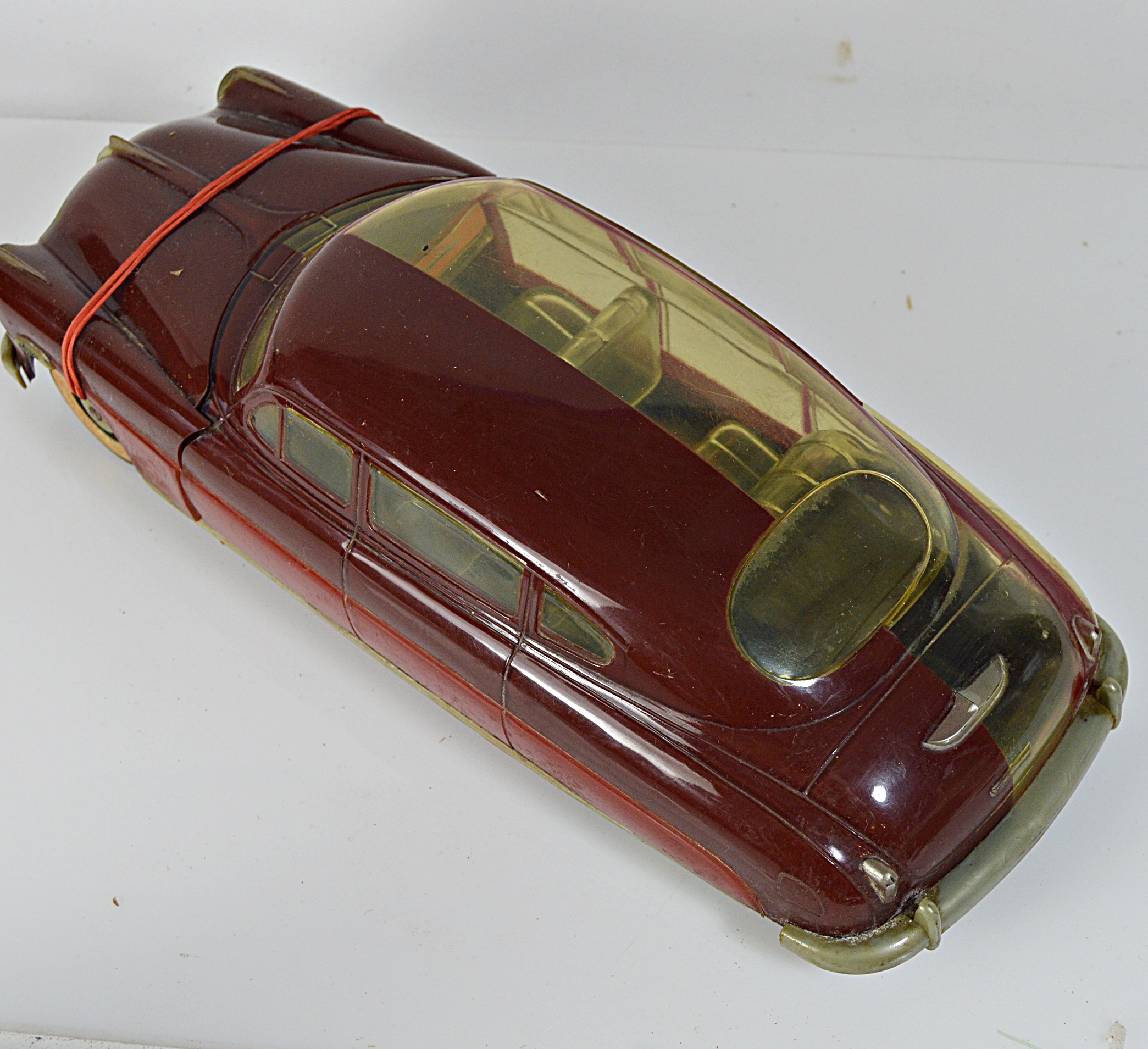 Vintage AMT Remote Control Car, See-Thru Hudson Scale Model Auto and Model Kits