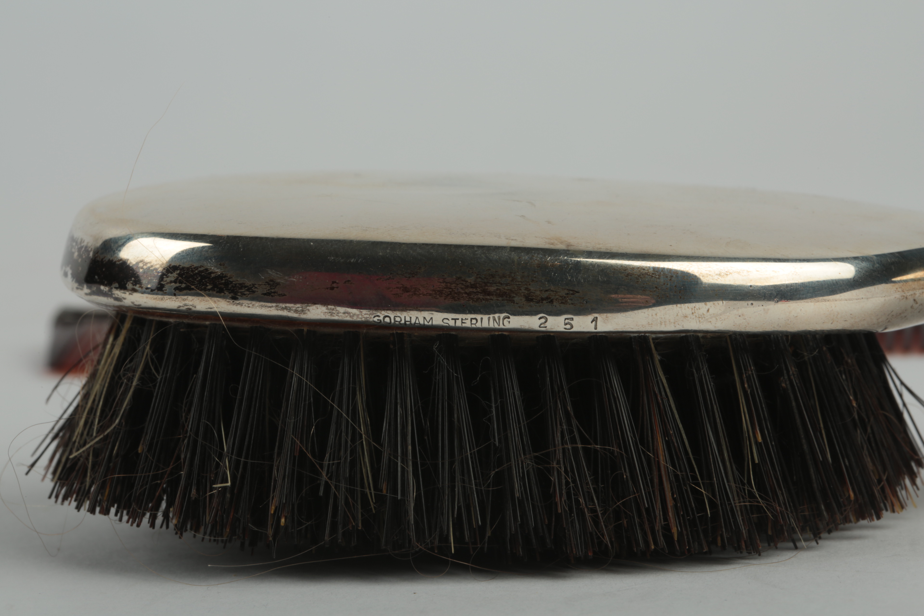 Gorham Sterling Silver Hairbrush and Comb