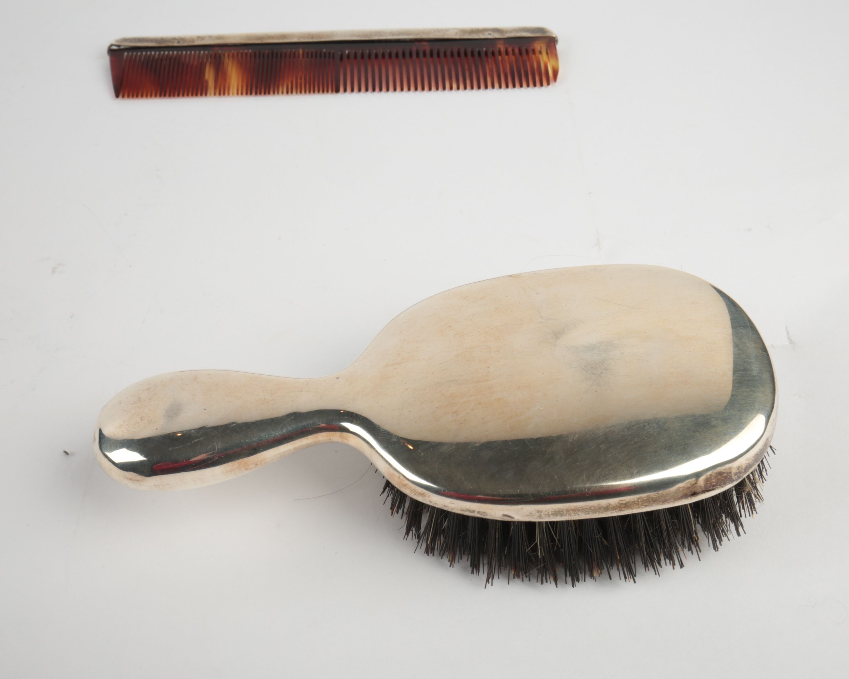 Gorham Sterling Silver Hairbrush and Comb