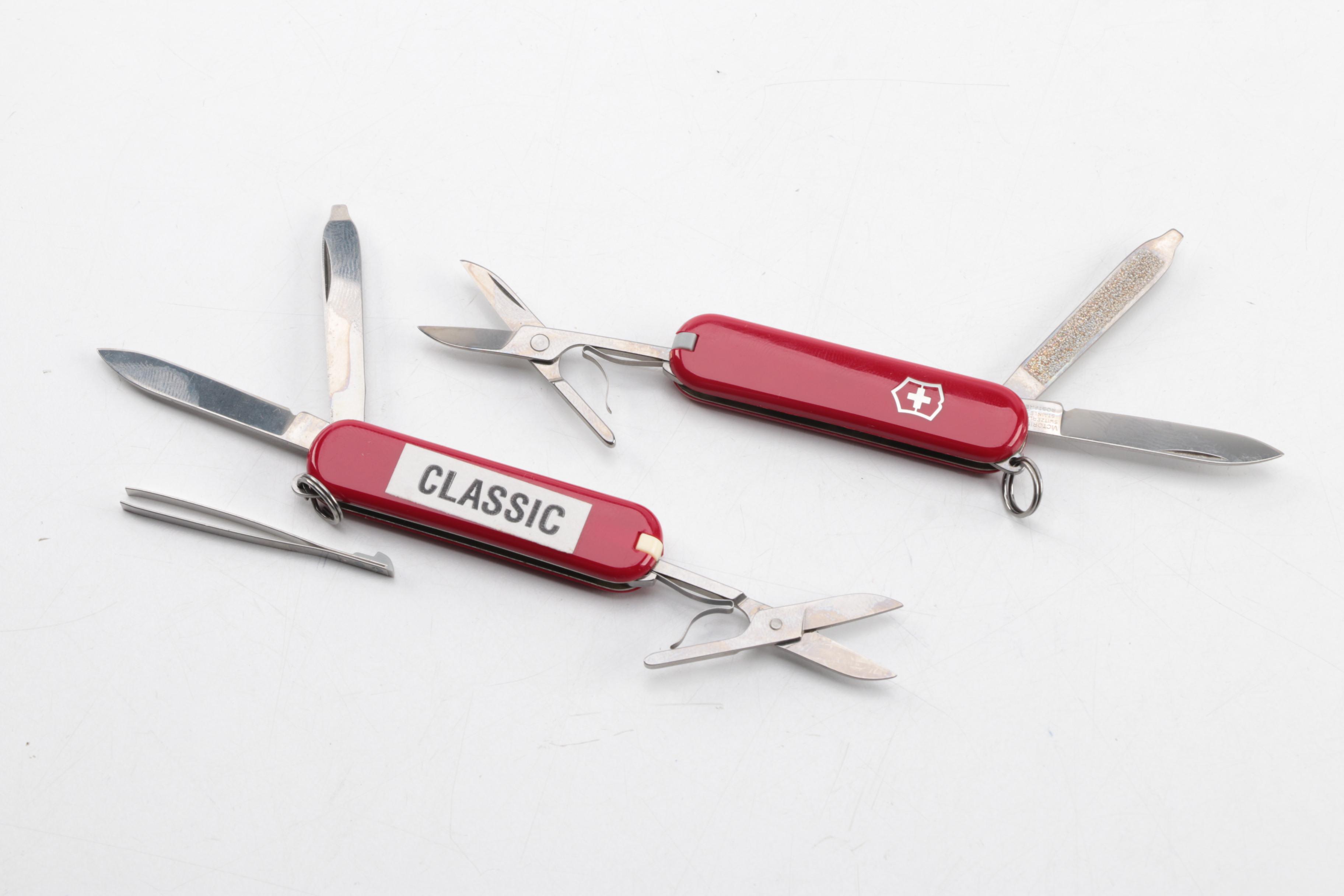 Swiss Army pocket Knife Keyrings