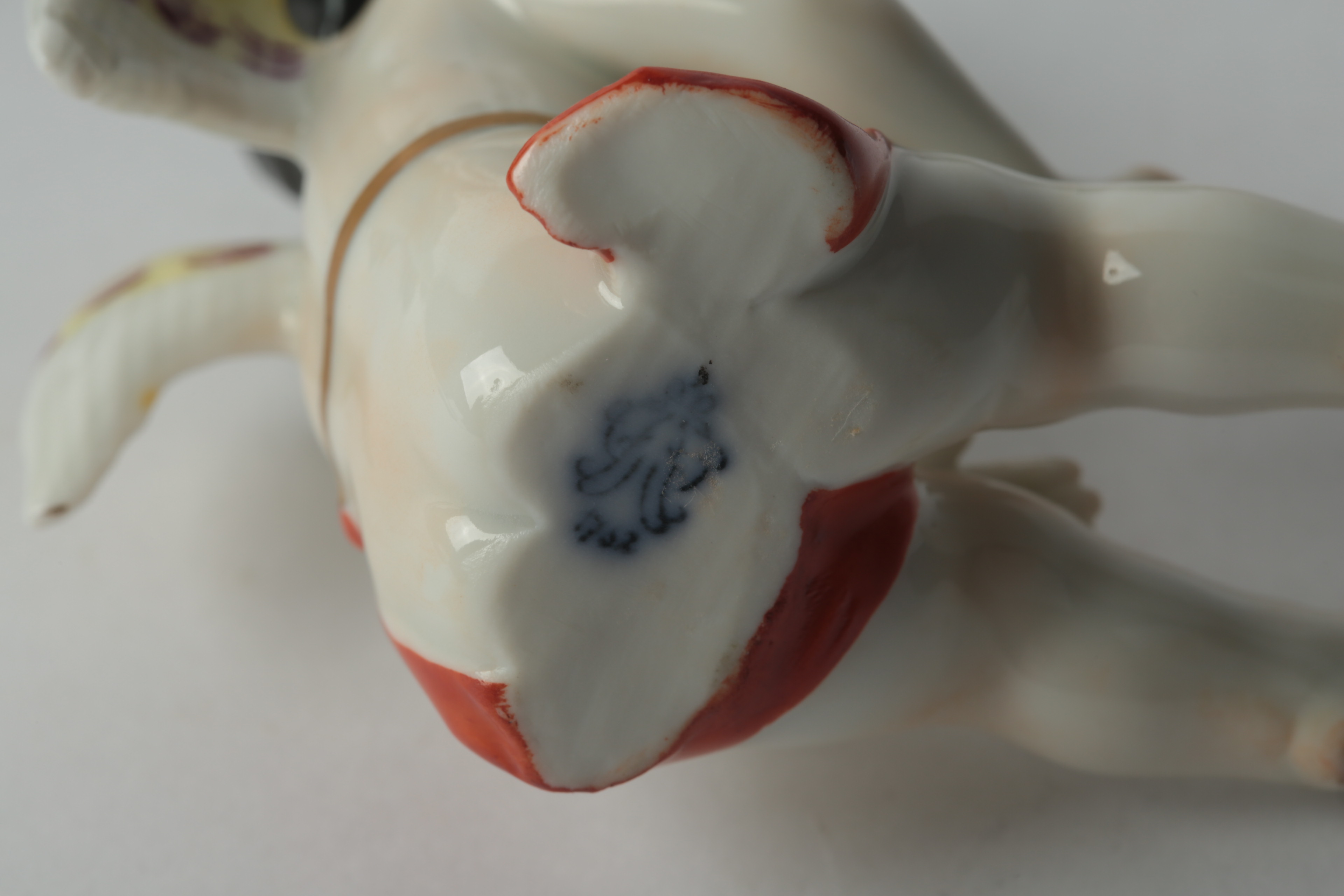 Oldest Volkstedt Porcelain  Angel Figurines